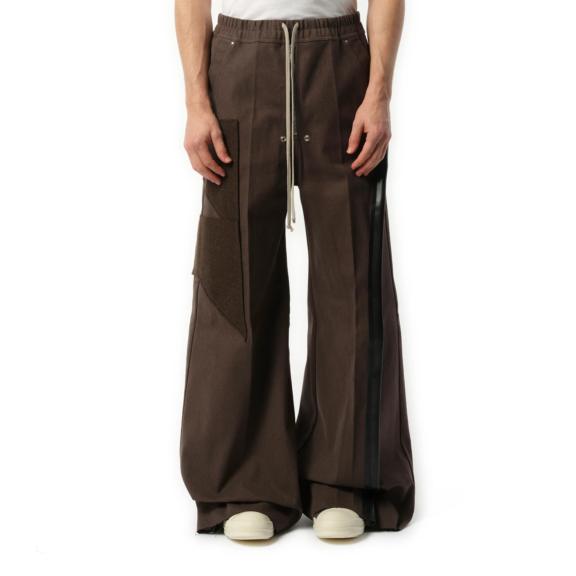 Wide Bela Pants in Ash/Brown/Black sold by MARAIS
