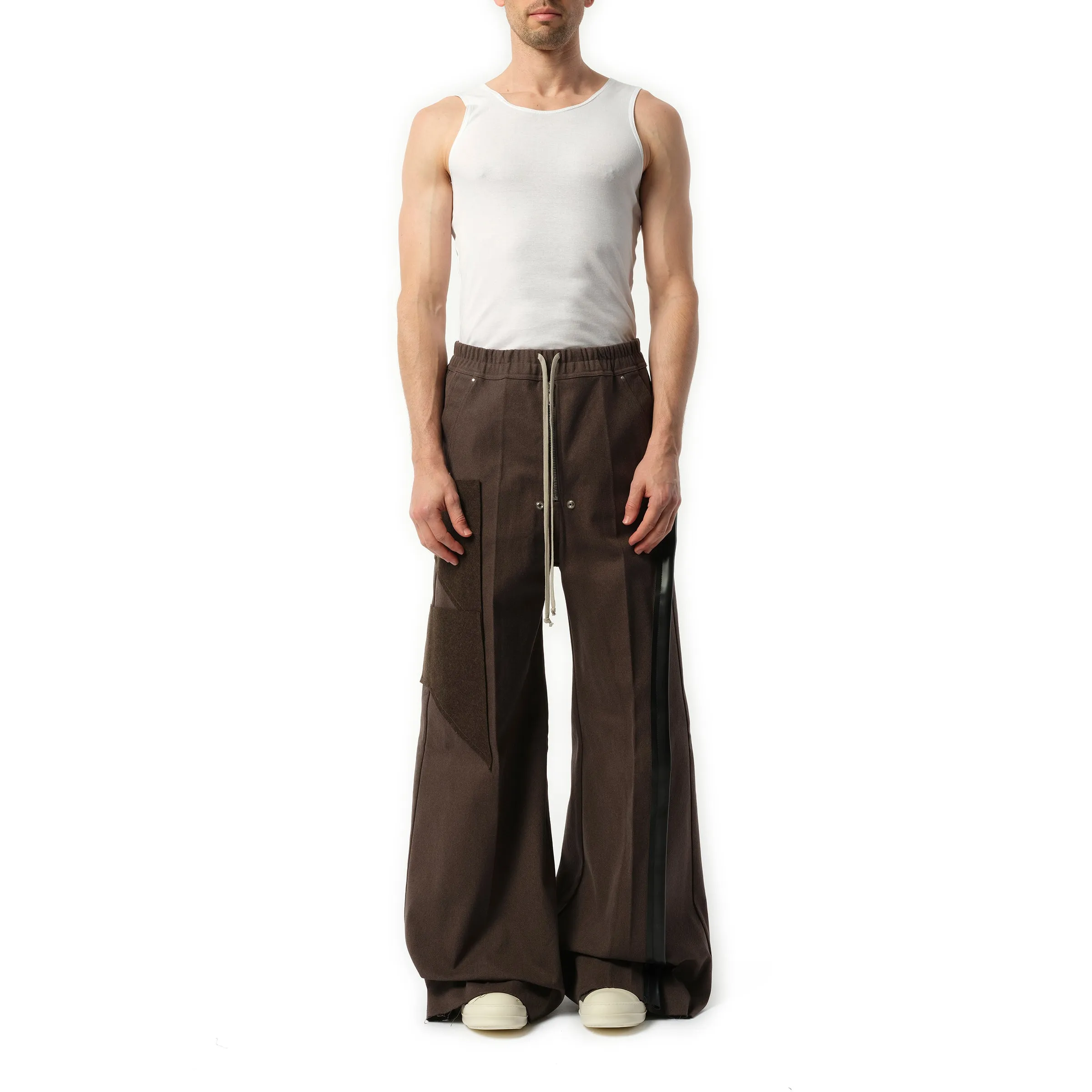 Wide Bela Pants in Ash/Brown/Black sold by MARAIS product image thumbnail 4