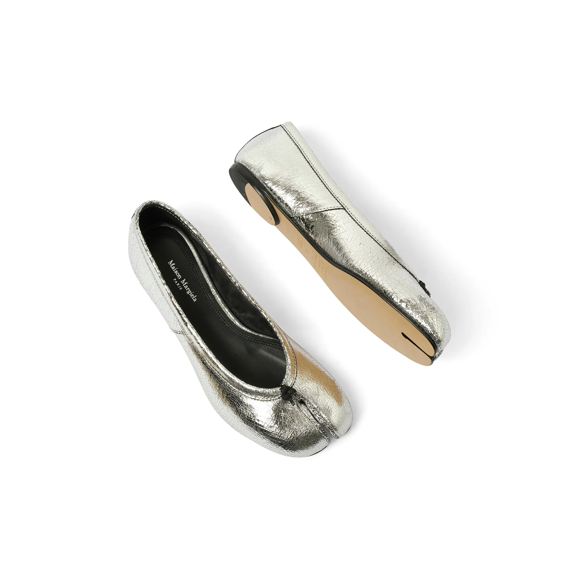 Tabi New Ballerina in Silver sold by MARAIS product image thumbnail 4