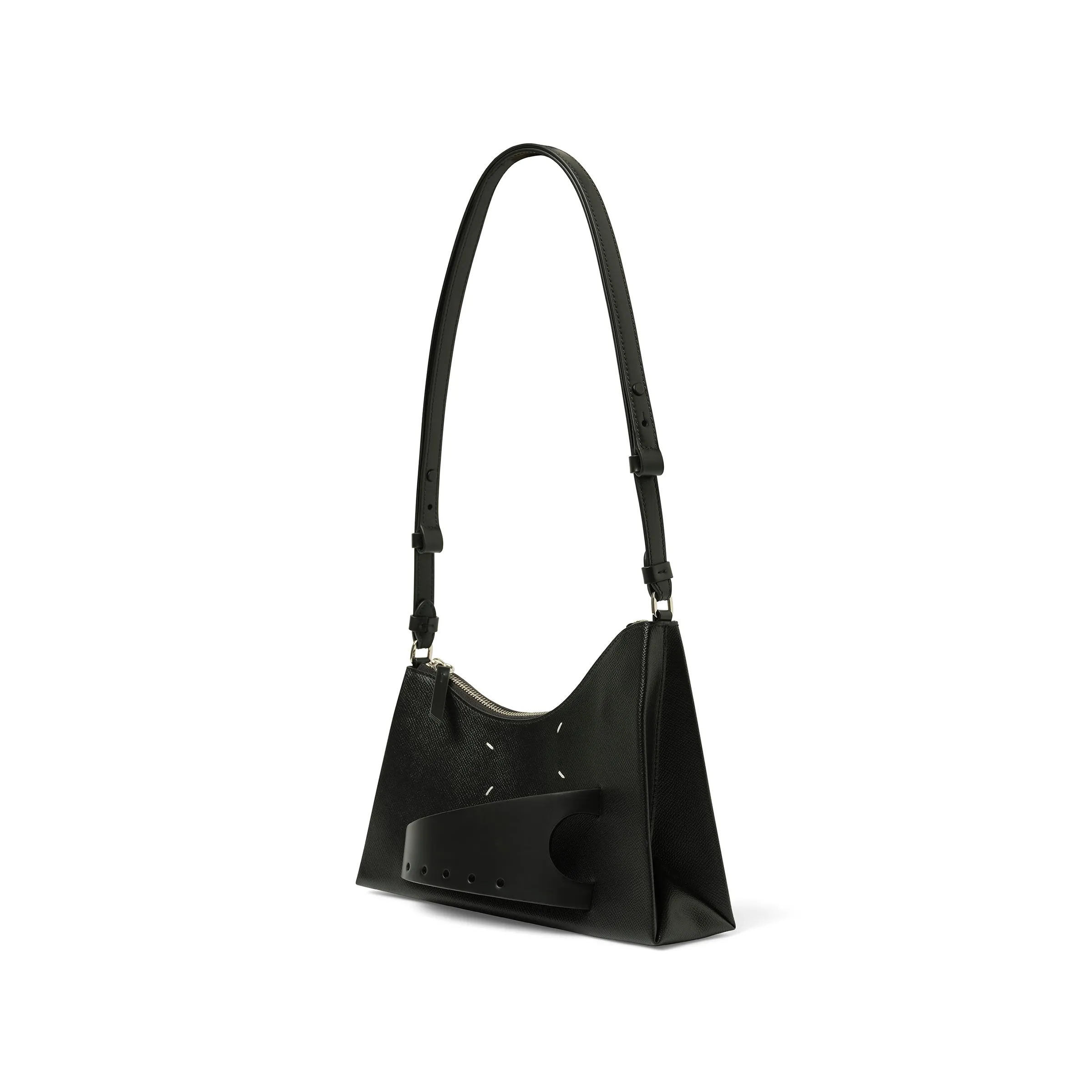 Small Snatched Hobo Bag in Black sold by MARAIS product image thumbnail 2