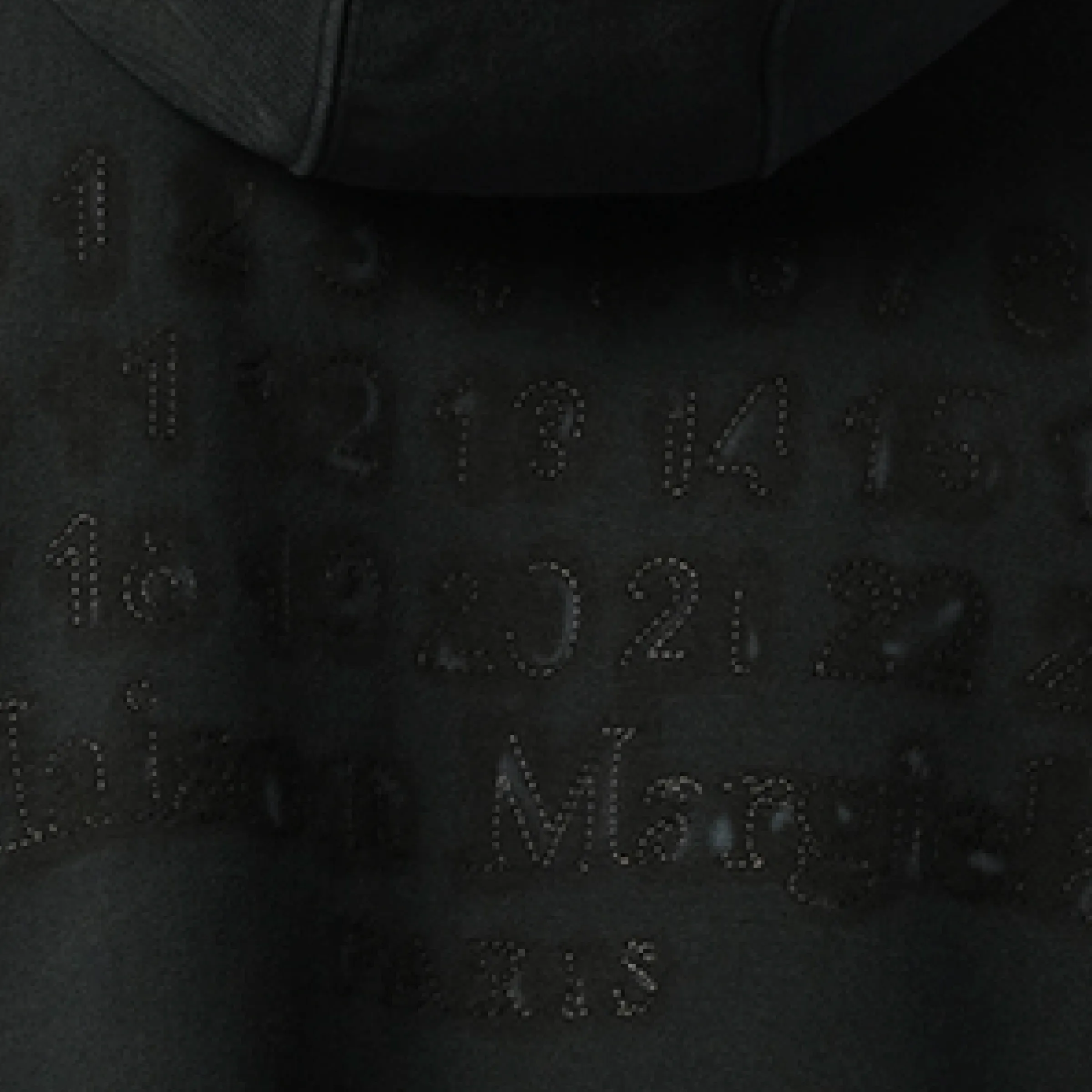 Memory of Logo Zip Up Hoodie in Washed Black sold by MARAIS product image thumbnail 3