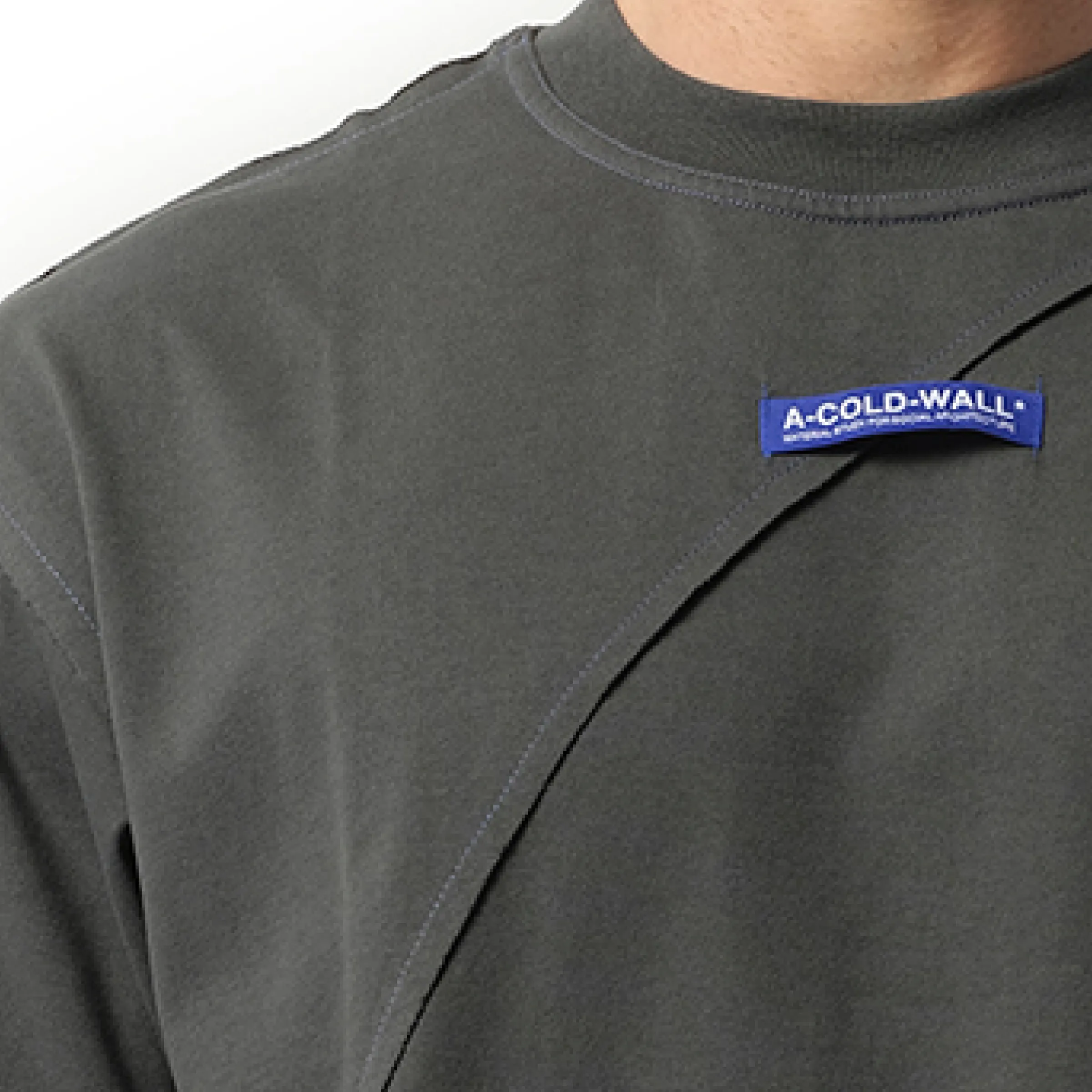 Aspect T-Shirt in Slate Grey sold by MARAIS product image thumbnail 3