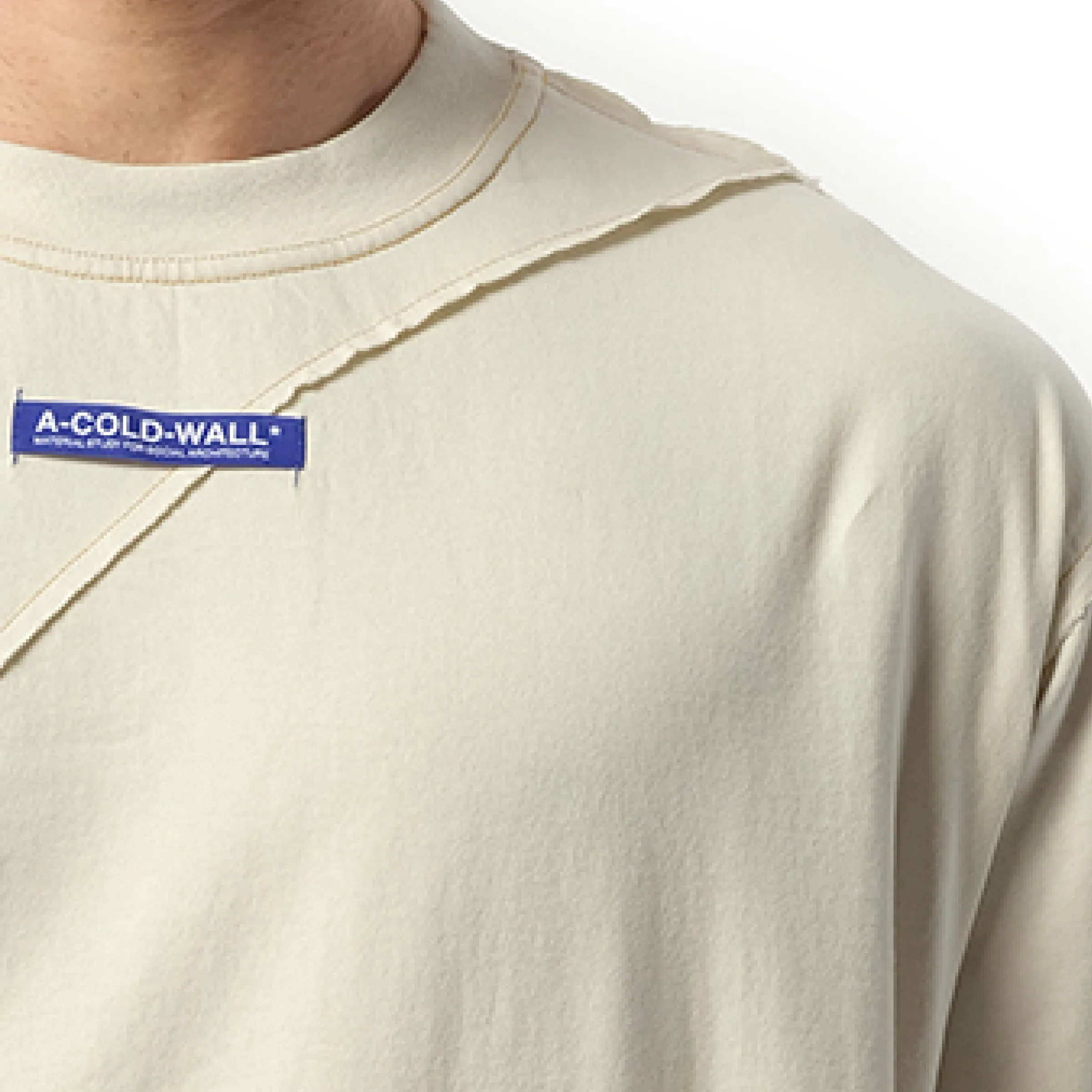 Aspect T-Shirt in Bone sold by MARAIS product image thumbnail 3