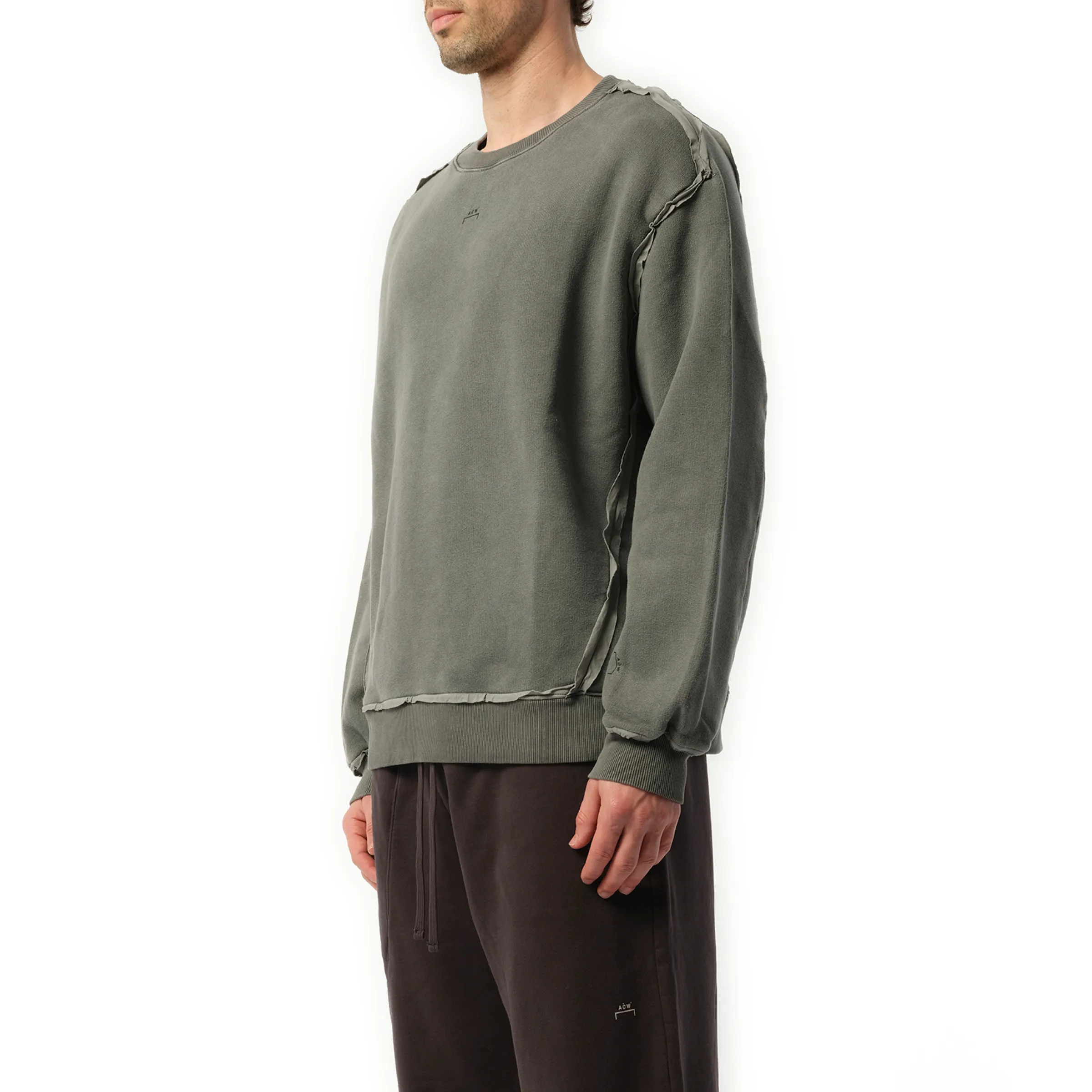 Facade Crewneck Sweater in Black sold by MARAIS product image thumbnail 5