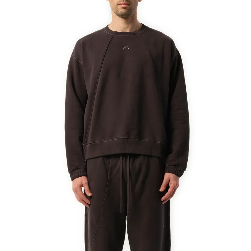 Millbank Crewneck Sweater in Black sold by MARAIS