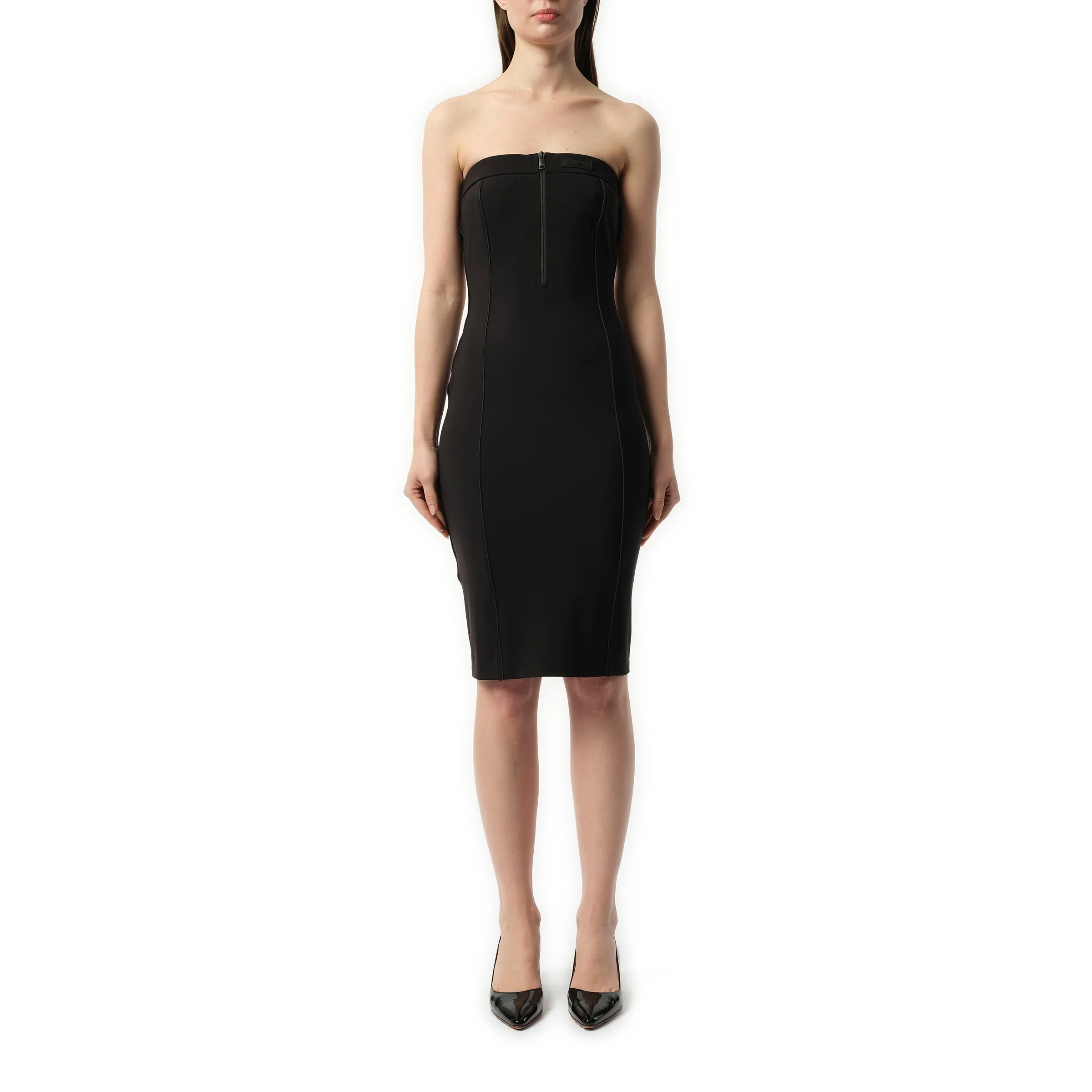 Bustier Openback Dress in Black sold by MARAIS product image thumbnail 4