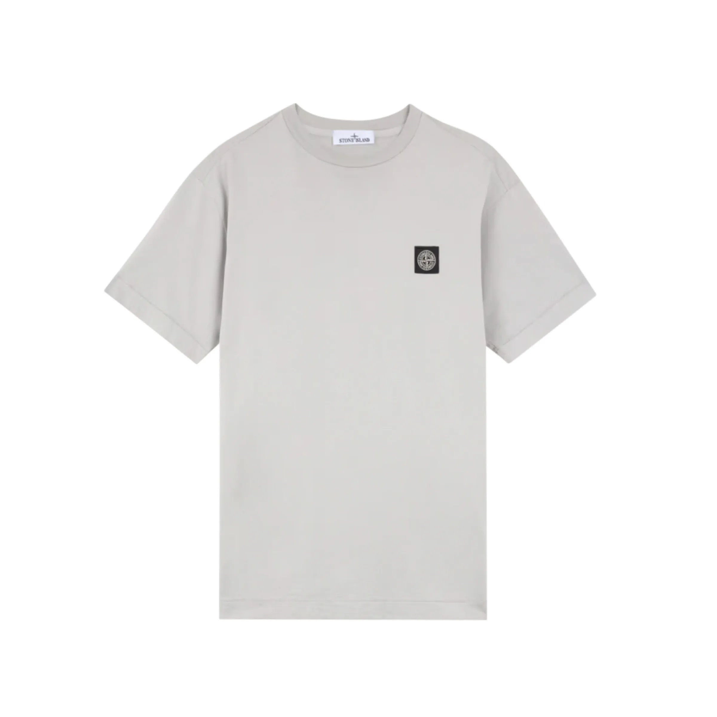 Stone Island Logo Patch T-Shirt in Lead Grey sold by MARAIS product image thumbnail 2