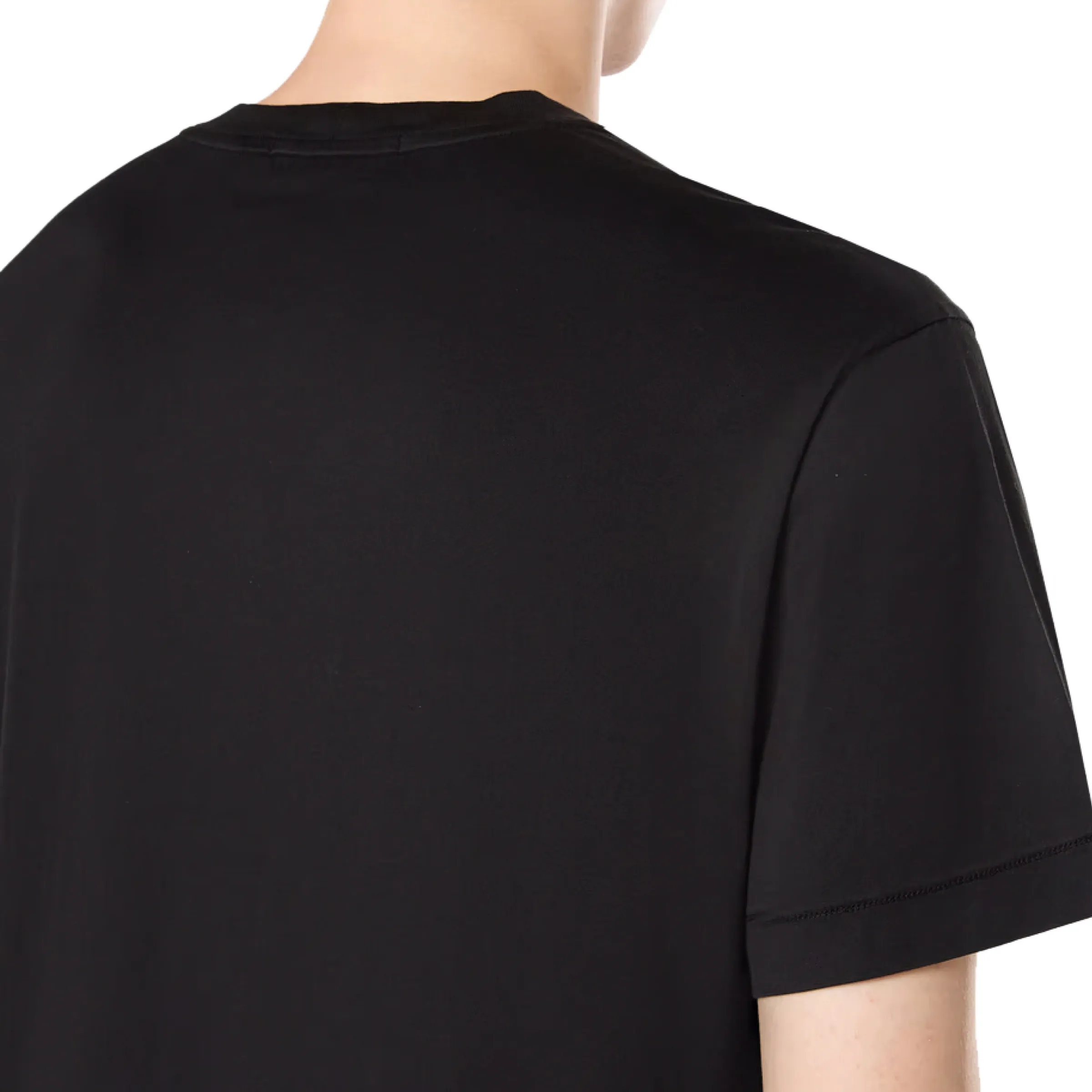 Stone Island Logo Patch T-Shirt in Black sold by MARAIS product image thumbnail 5