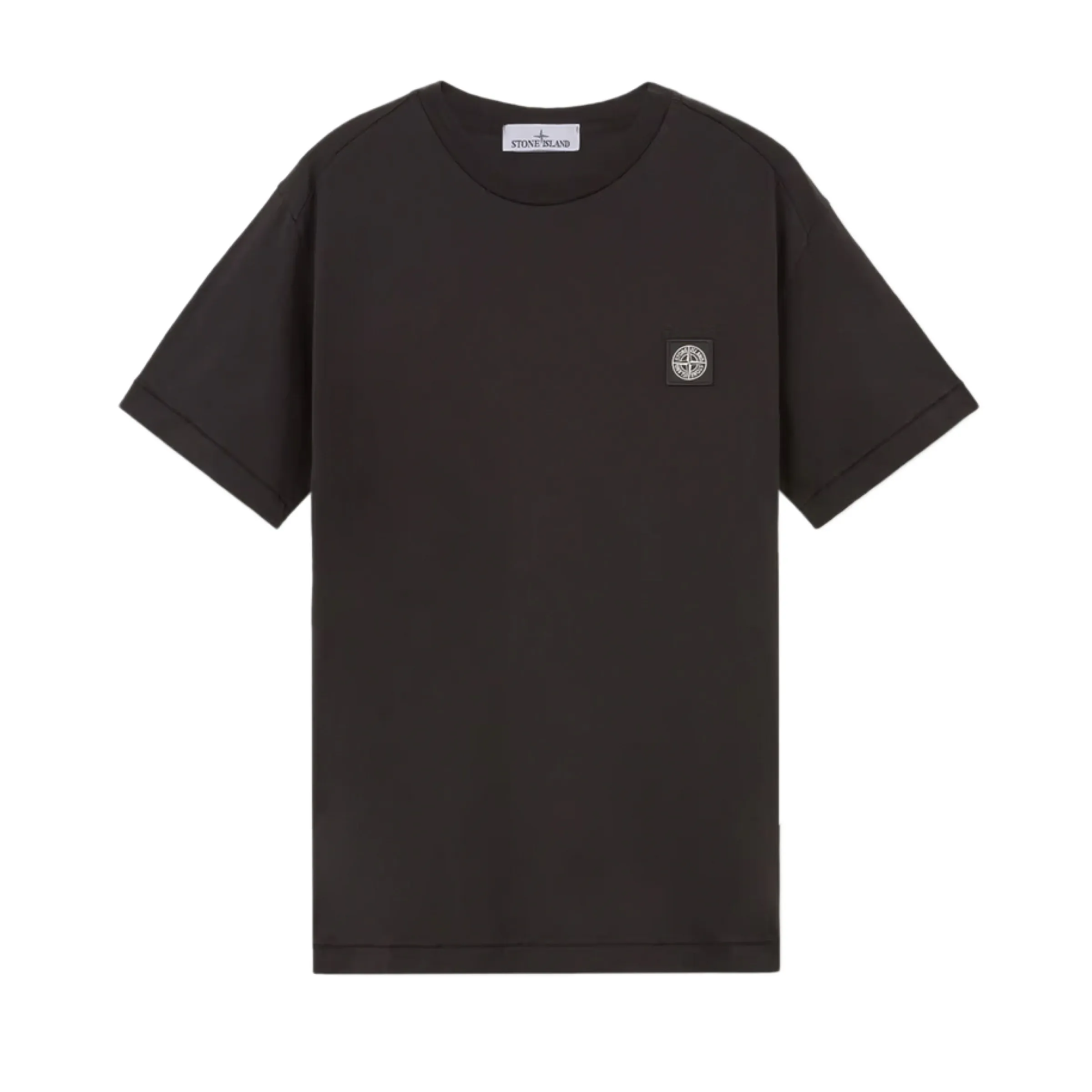 Stone Island Logo Patch T-Shirt in Black sold by MARAIS product image thumbnail 2