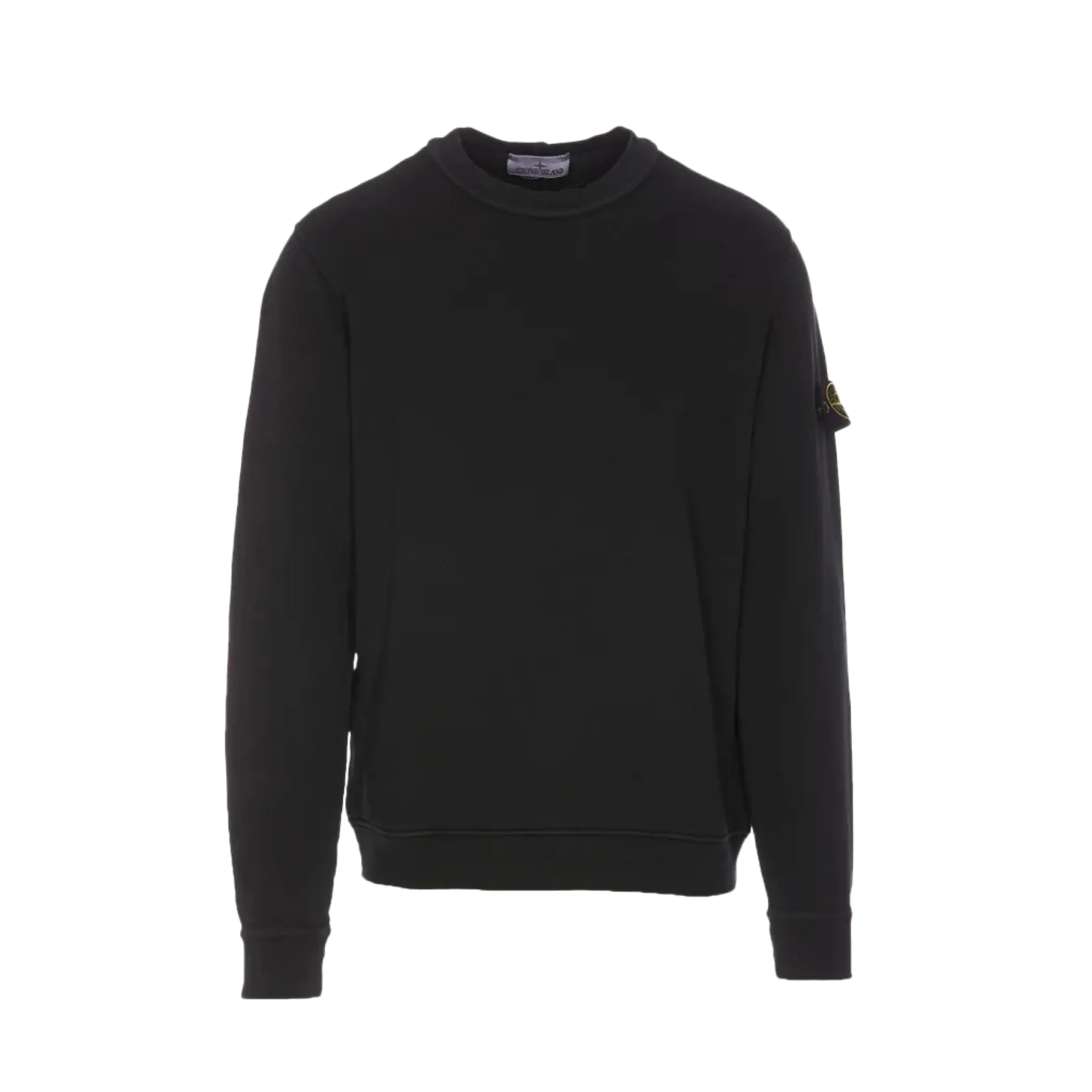 Diagonal Fleece Sweatshirt in Black sold by MARAIS product image thumbnail 2