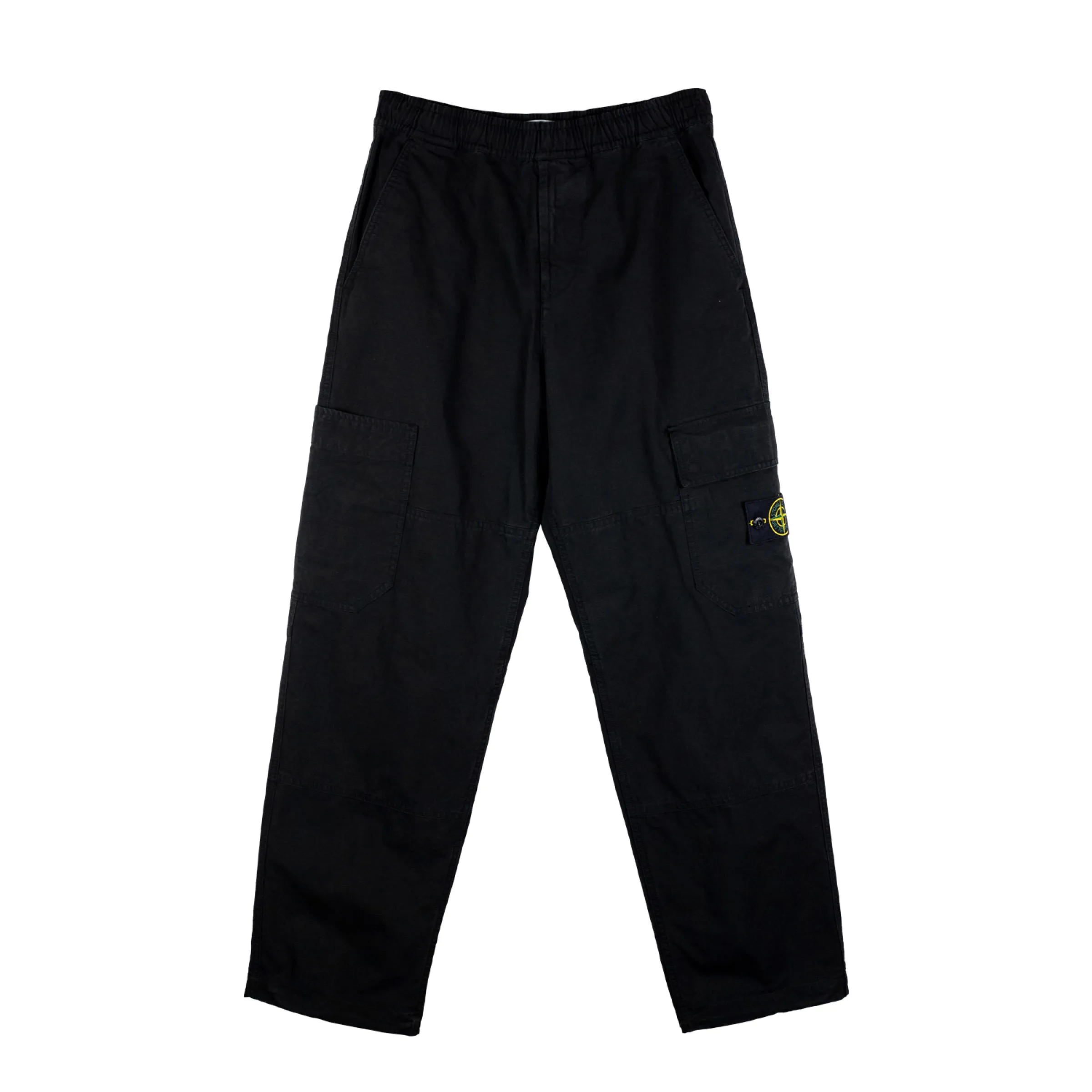 Compass Badge Cotton Pants in Black sold by MARAIS product image thumbnail 2