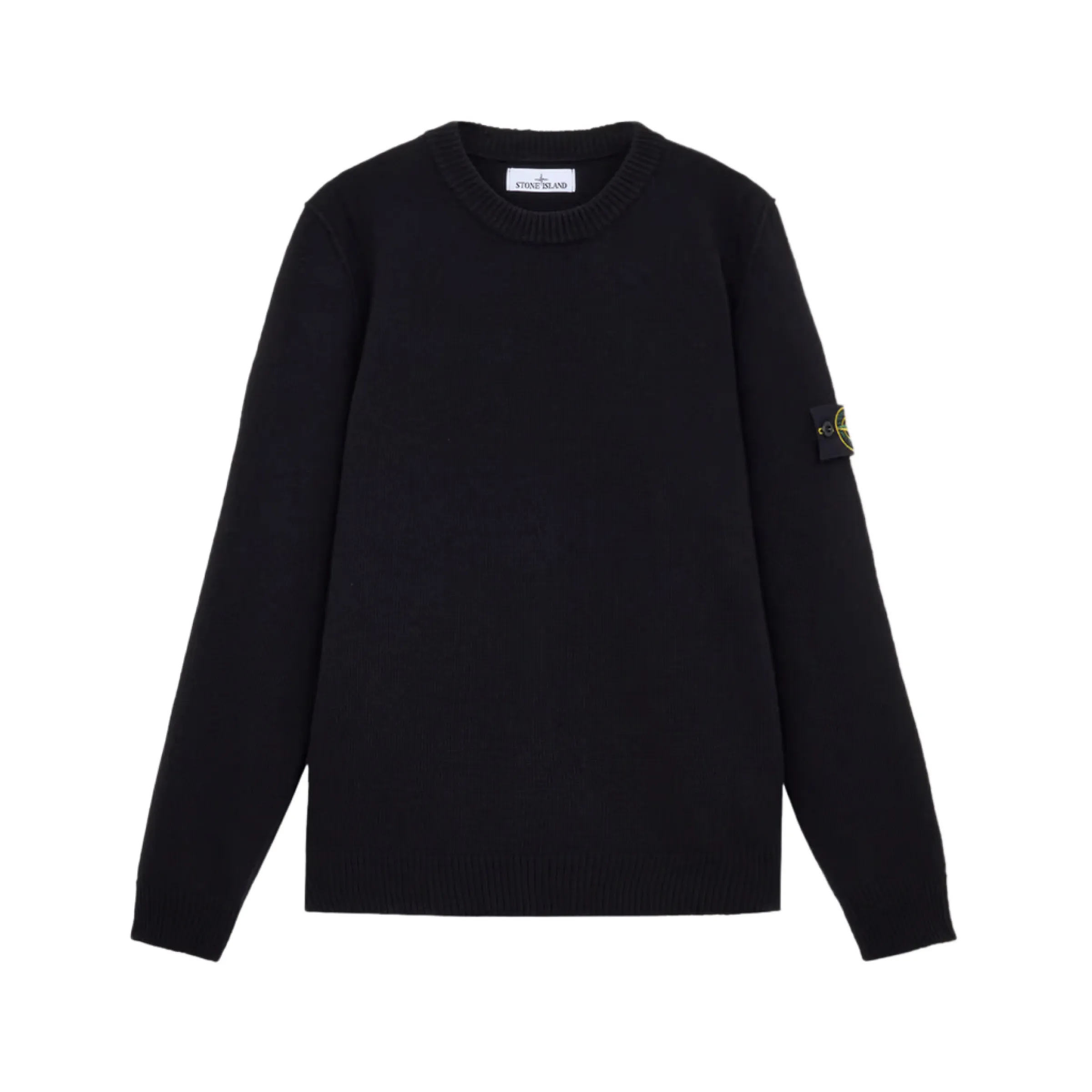 Lamb Wool Knit Sweater in Black sold by MARAIS product image thumbnail 2