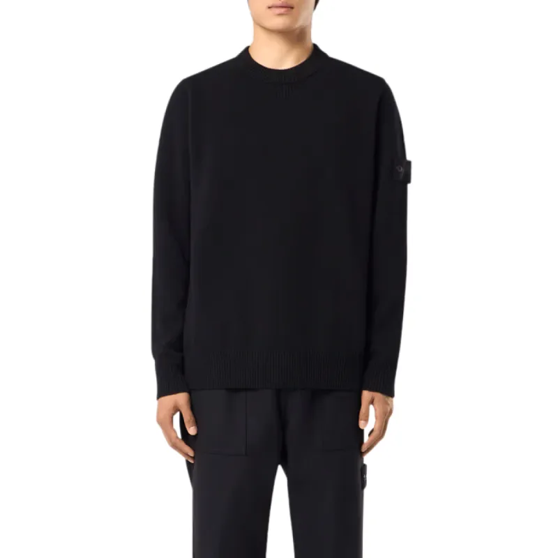 Ghost Wool Knit Sweater in Black sold by MARAIS