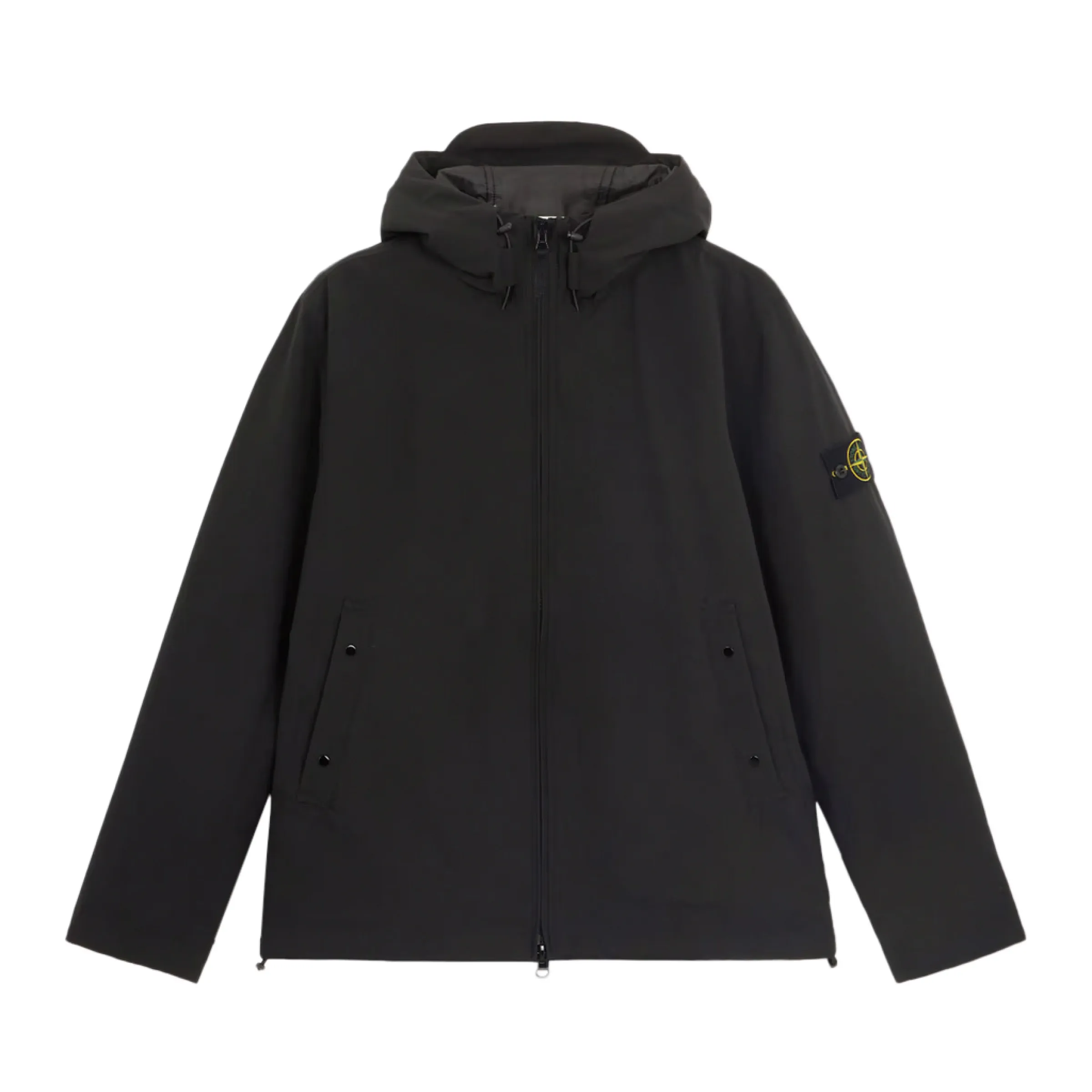 Compass Badge Hooded Jacket in Black sold by MARAIS product image thumbnail 2