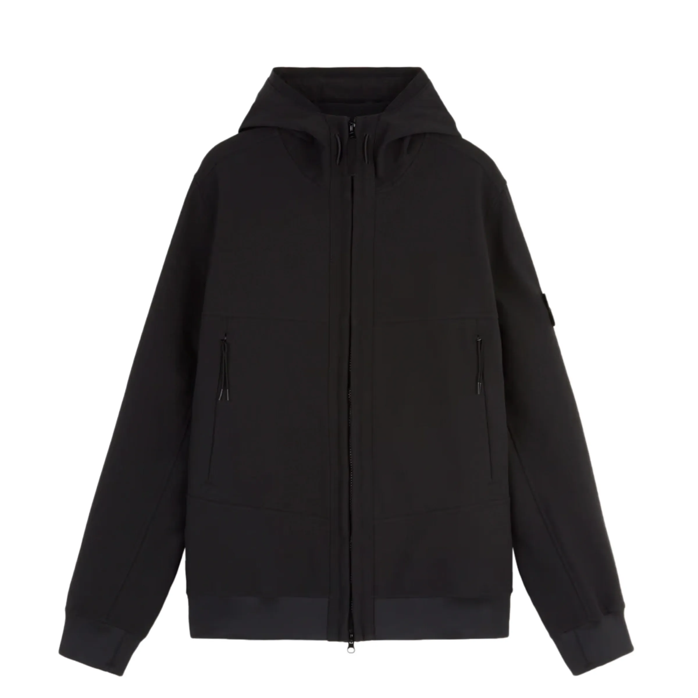 Soft Shell Light Jacket in Black sold by MARAIS product image thumbnail 2