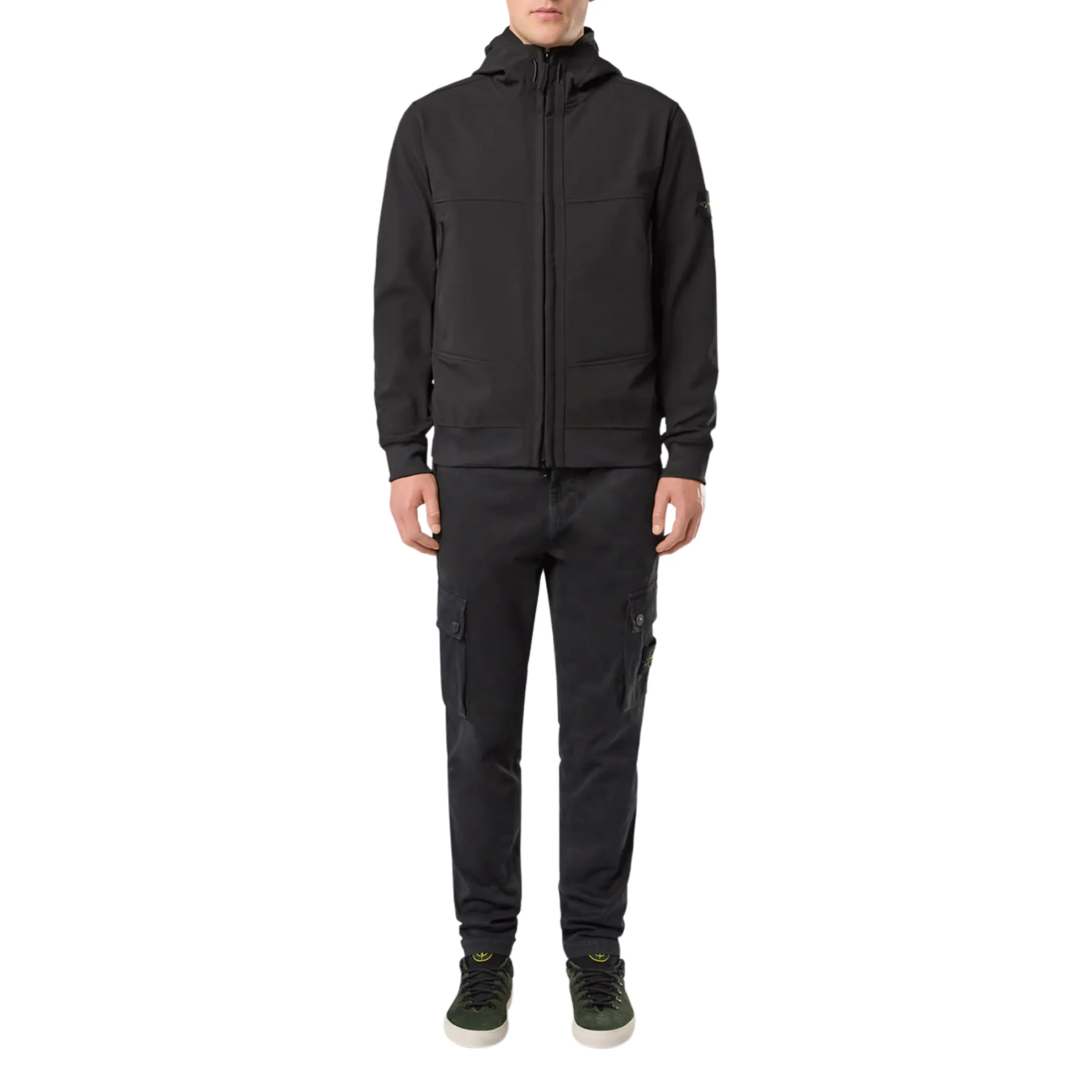 Soft Shell Light Jacket in Black sold by MARAIS product image thumbnail 4
