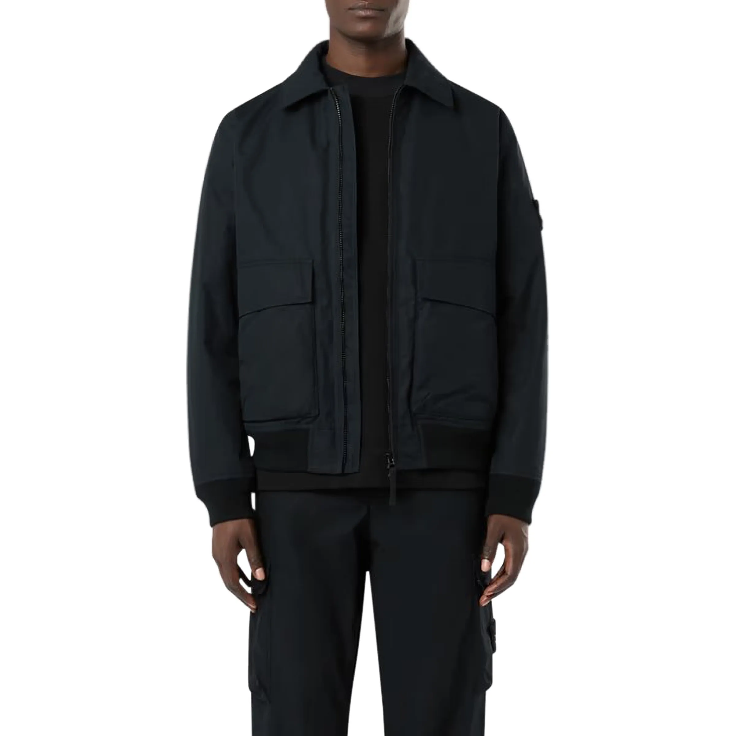 Ghost Weatherproof Jacket in Black sold by MARAIS