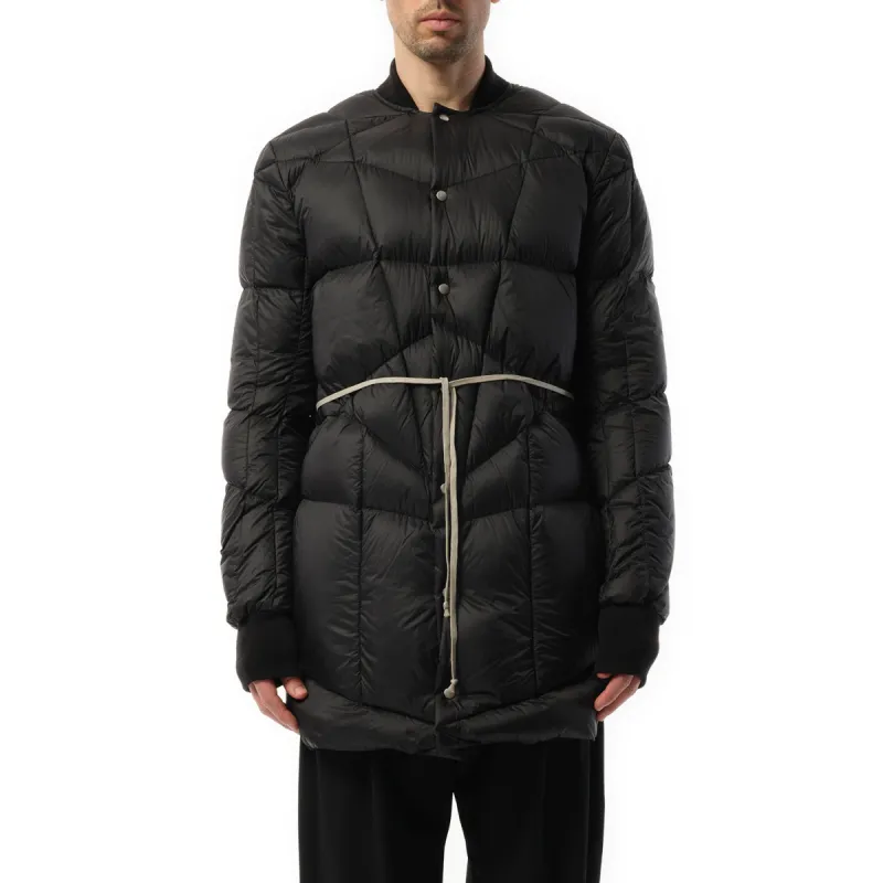 Flight Down Liner Coat in Black sold by MARAIS