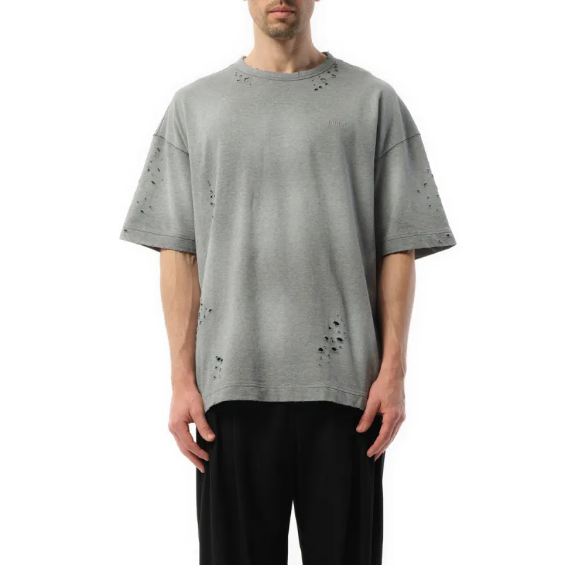 Single Stitch Vintage Distressed T-Shirt in Grey sold by MARAIS