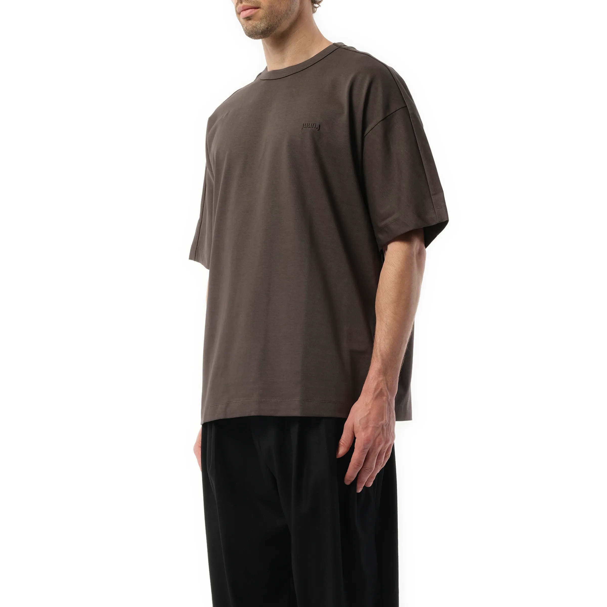 Essential Boxy T-Shirt in Ash sold by MARAIS product image thumbnail 5