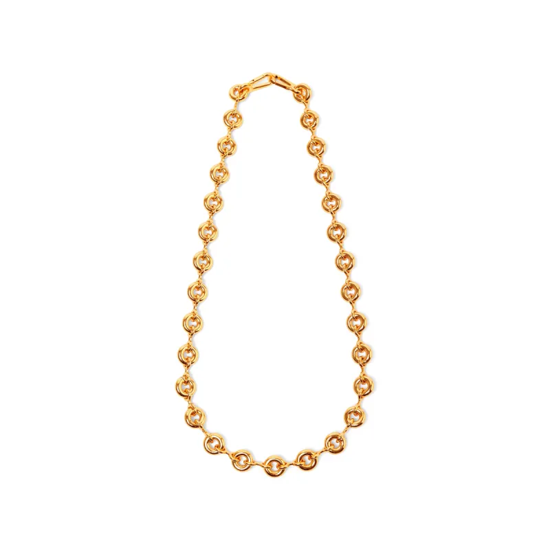 Donut Chain Strap in Gold sold by MARAIS
