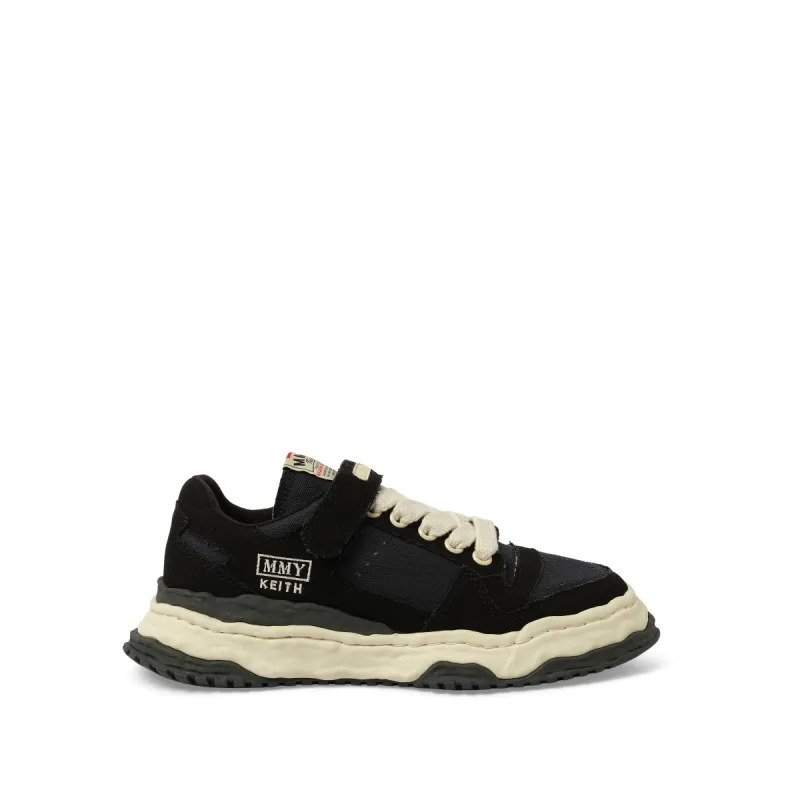 KEITH OG Low Top Sneaker in Black/White sold by MARAIS