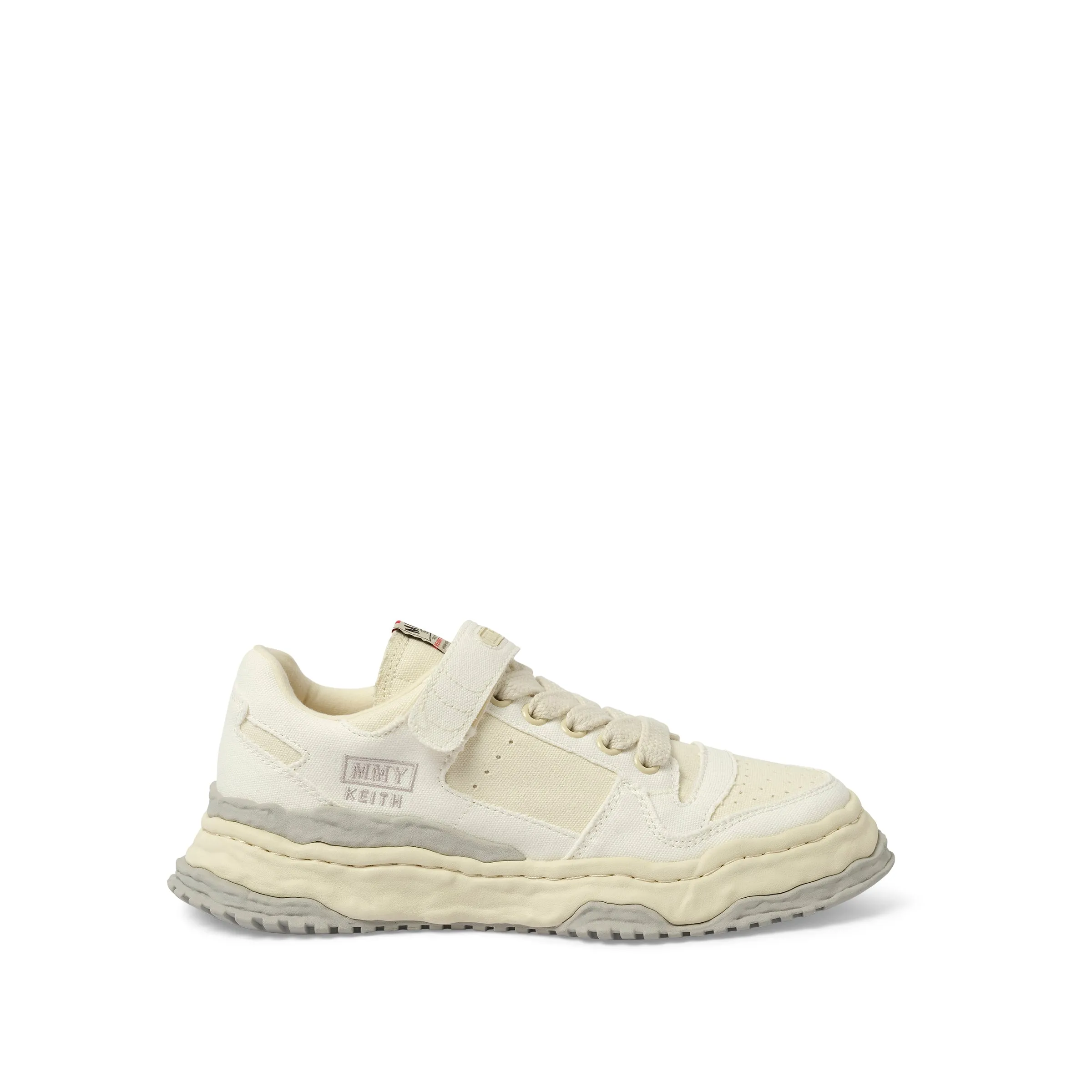 KEITH OG Low Top Sneaker in White sold by MARAIS
