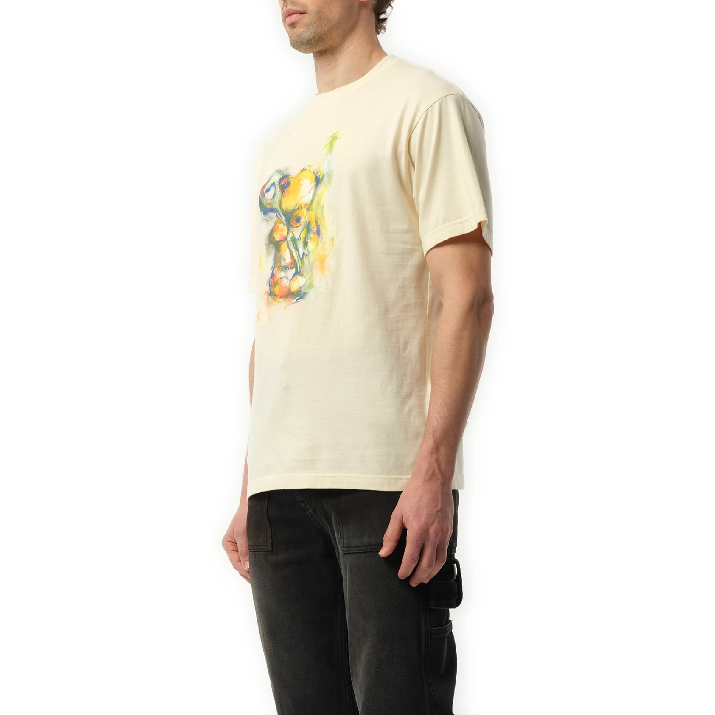 Teddy Bear with Key T-Shirt in Beige sold by MARAIS product image thumbnail 5