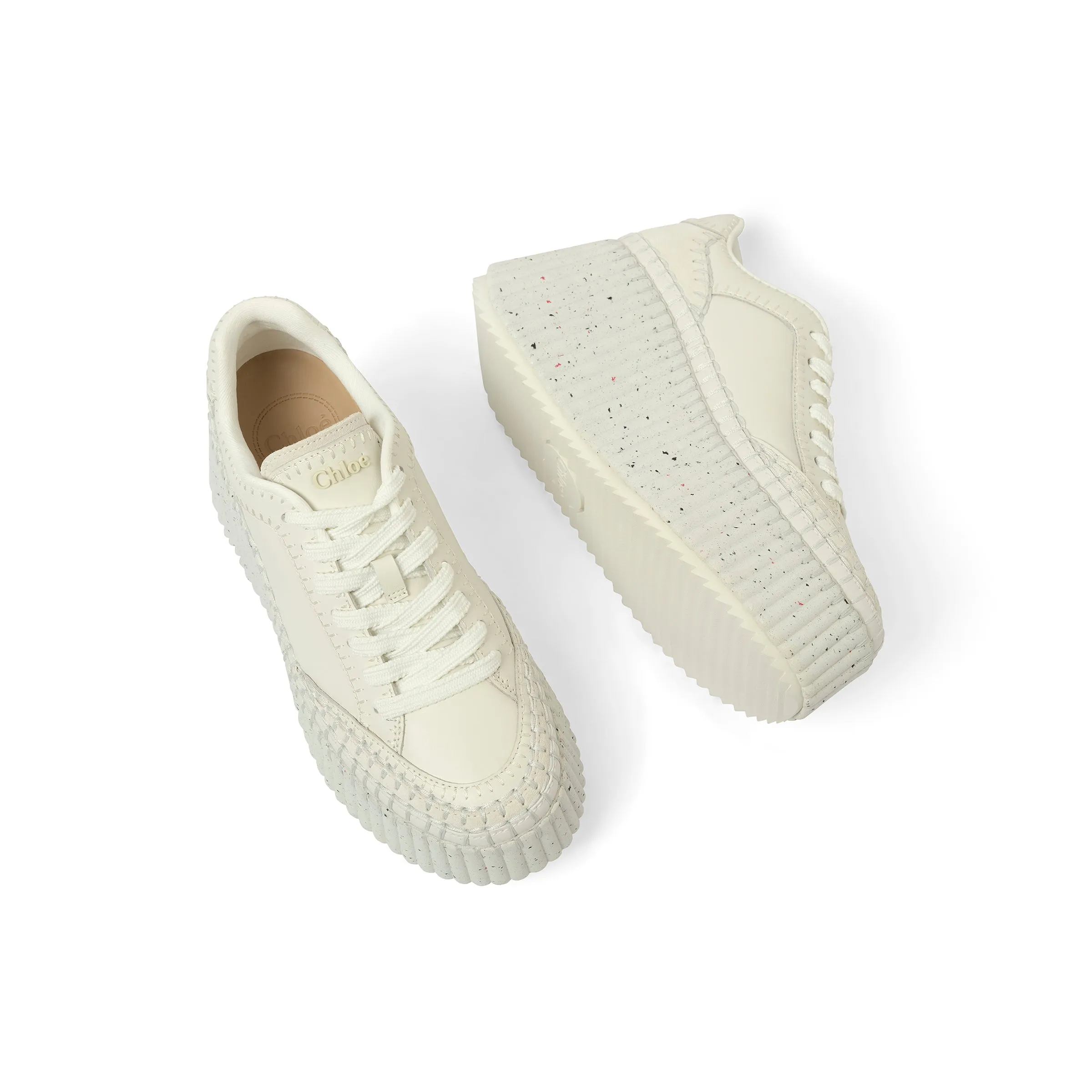 Platform Nama Sneaker in White sold by MARAIS product image thumbnail 4
