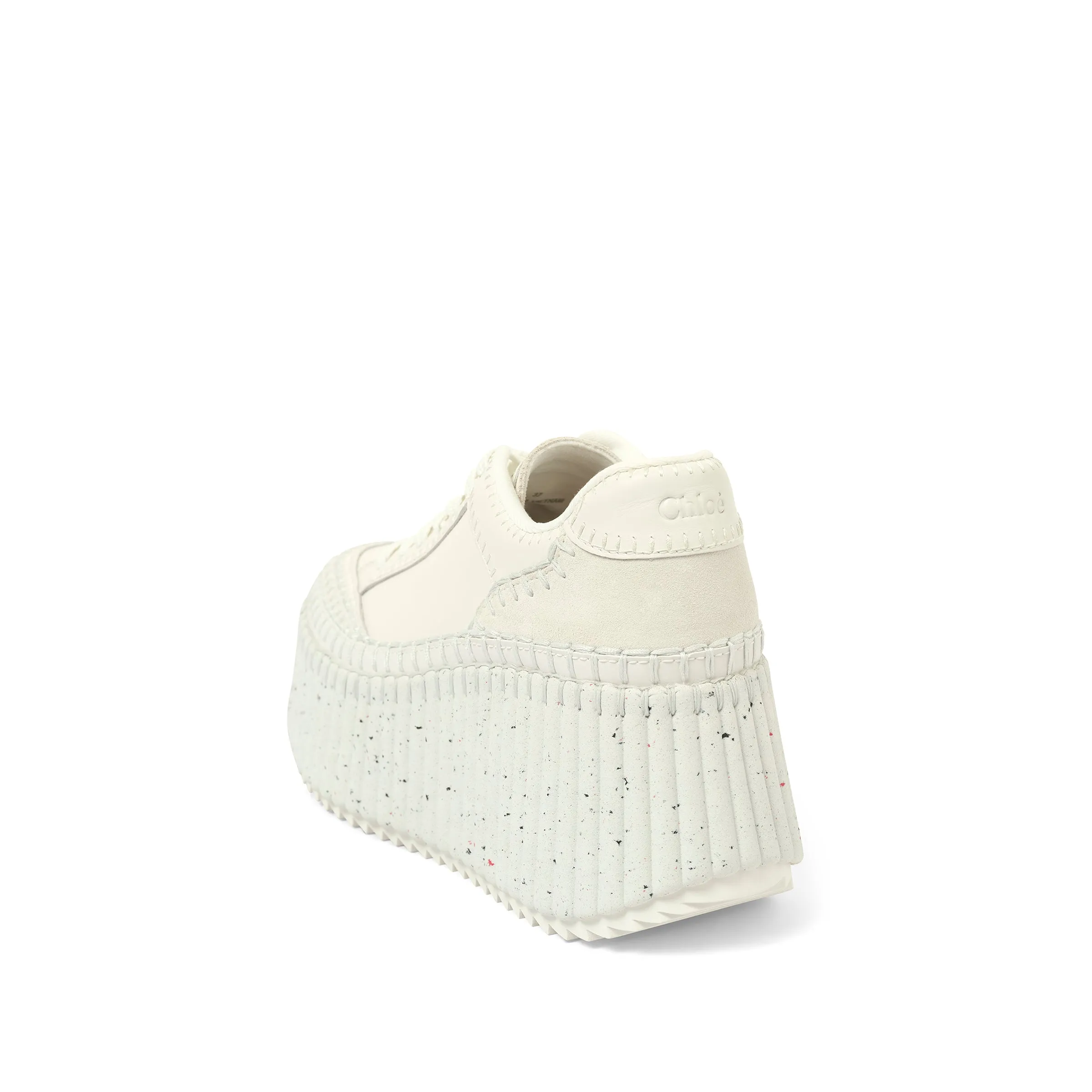 Platform Nama Sneaker in White sold by MARAIS product image thumbnail 3