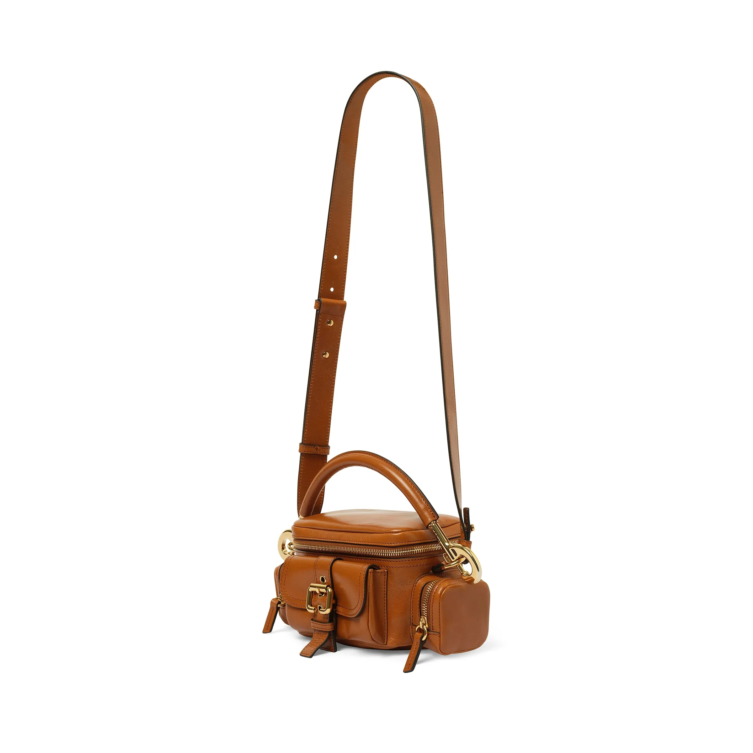 Chloe Camera Bag in Clay Brown sold by MARAIS product image thumbnail 2