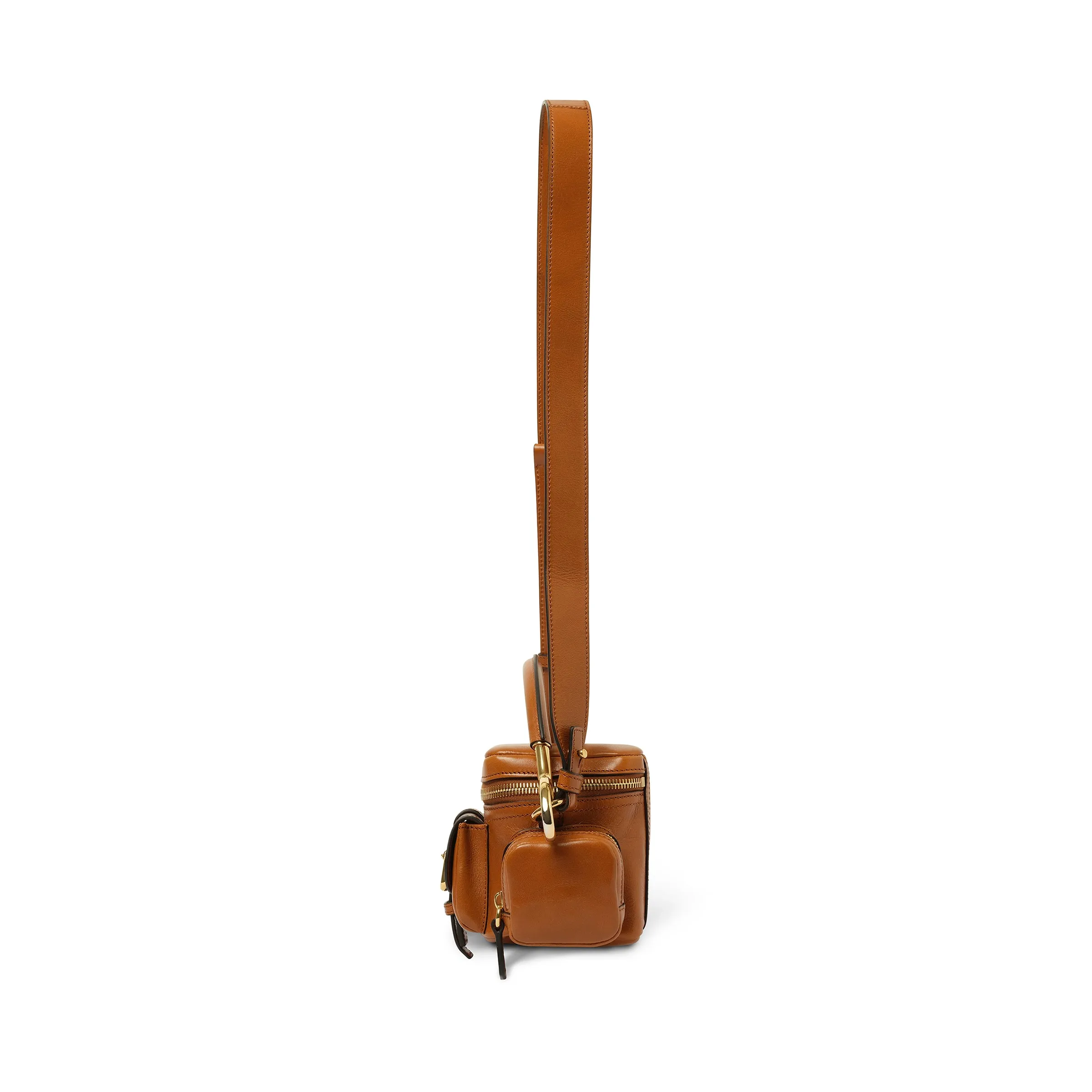 Chloe Camera Bag in Clay Brown sold by MARAIS product image thumbnail 3