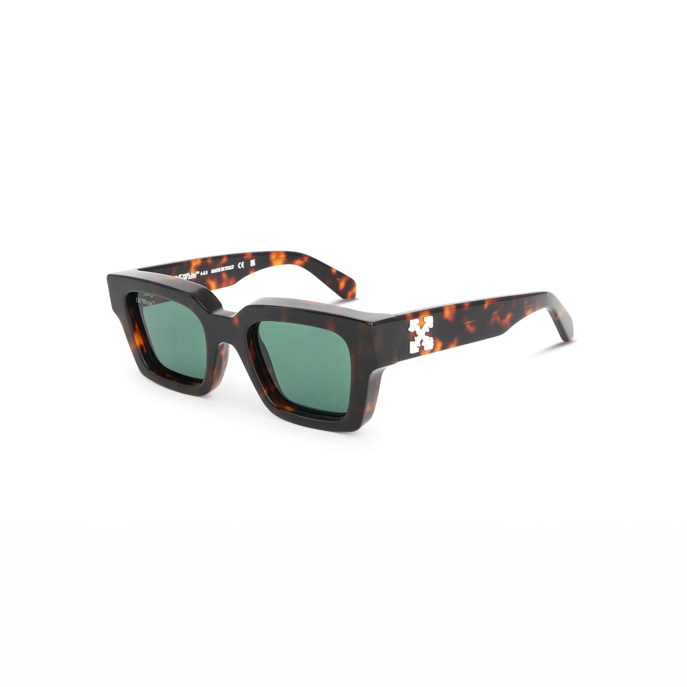 Virgil Sunglasses In Colour Havana/Green sold by MARAIS product image thumbnail 2