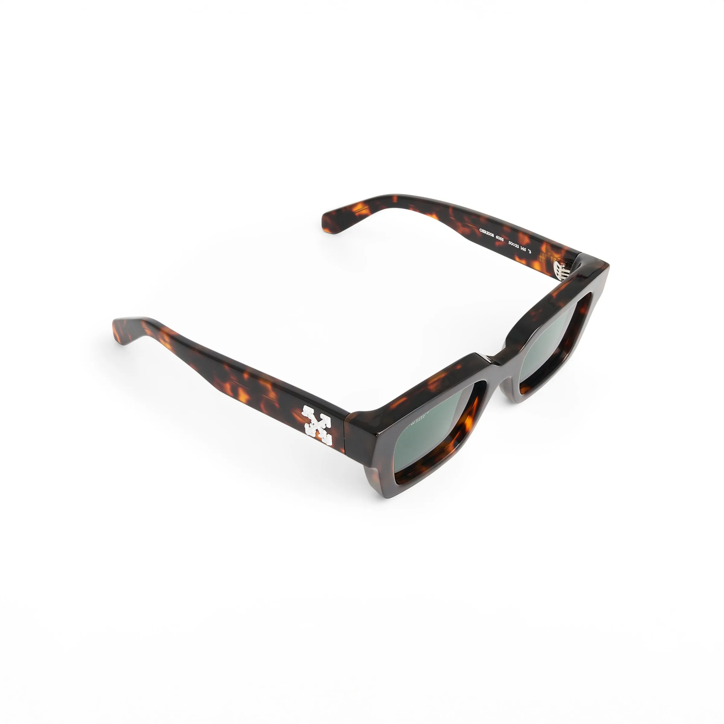 Virgil Sunglasses In Colour Havana/Green sold by MARAIS product image thumbnail 5