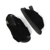 Fussbett Incrocioco Sandals in Black sold by MARAIS