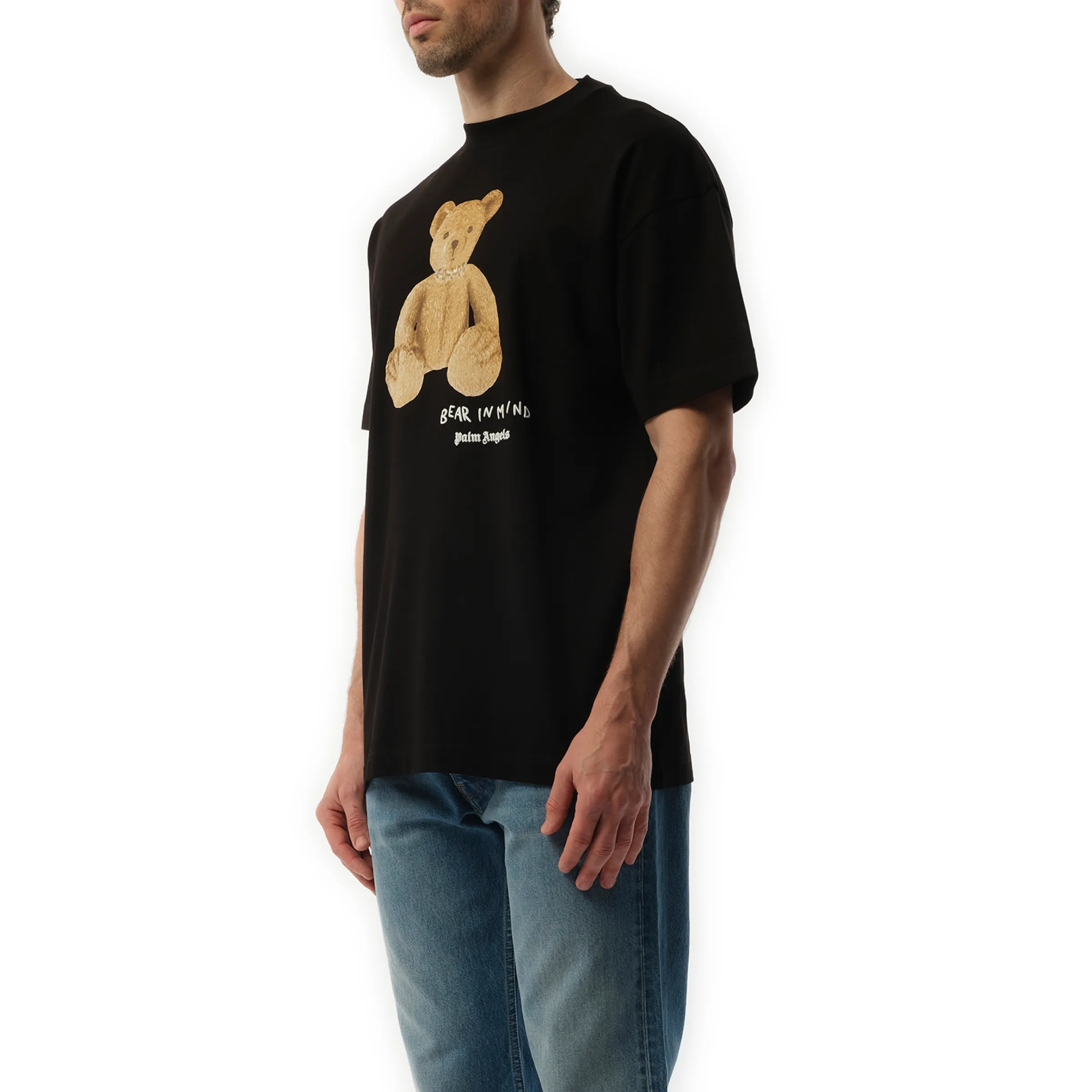 Bear in Mind Regular T-Shirt in Black/Brown sold by MARAIS product image thumbnail 5