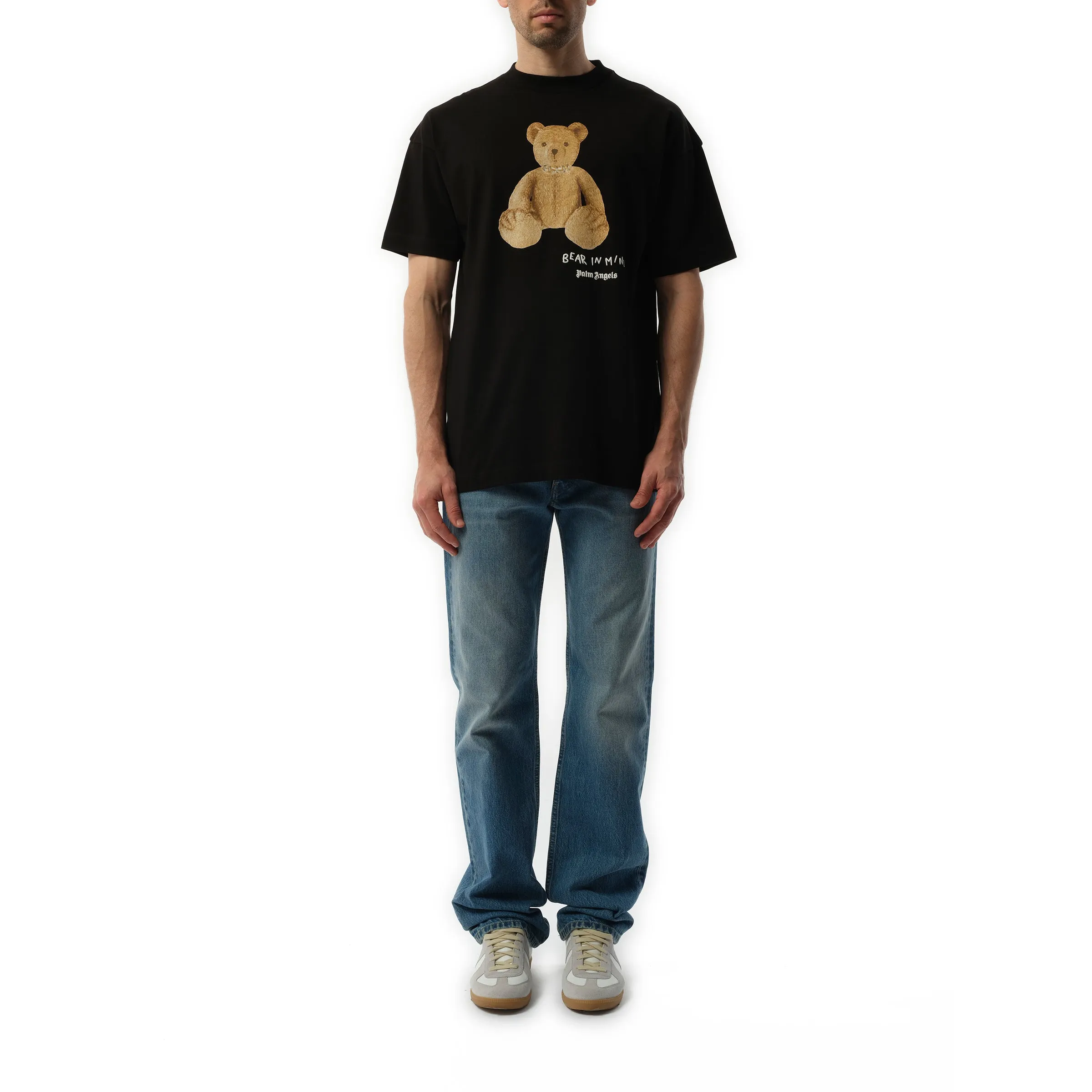 Bear in Mind Regular T-Shirt in Black/Brown sold by MARAIS product image thumbnail 4