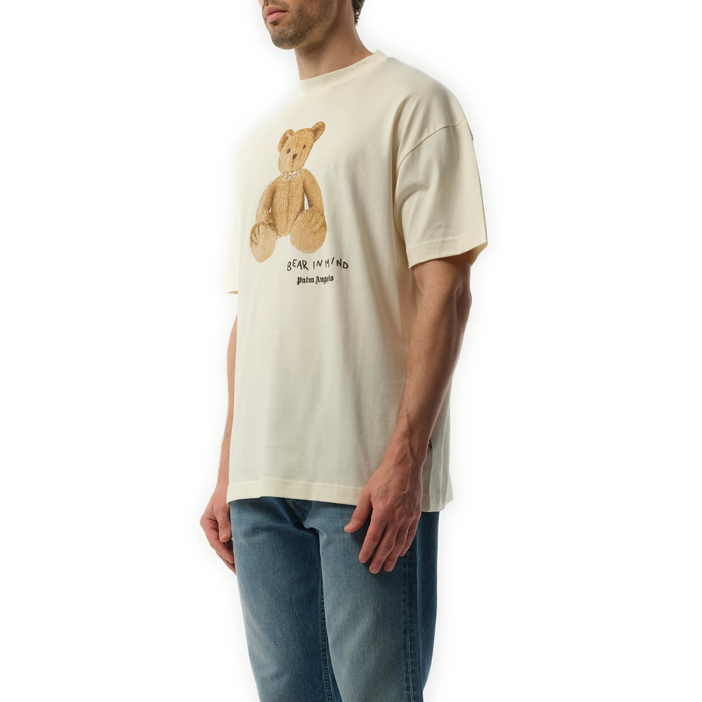 Bear in Mind Regular T-Shirt in Off White/Brown sold by MARAIS product image thumbnail 5