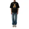 Bear in Mind Oversize T-Shirt in Black/Brown sold by MARAIS