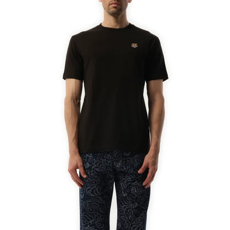 Lucky Tiger Classic T-Shirt in Black sold by MARAIS