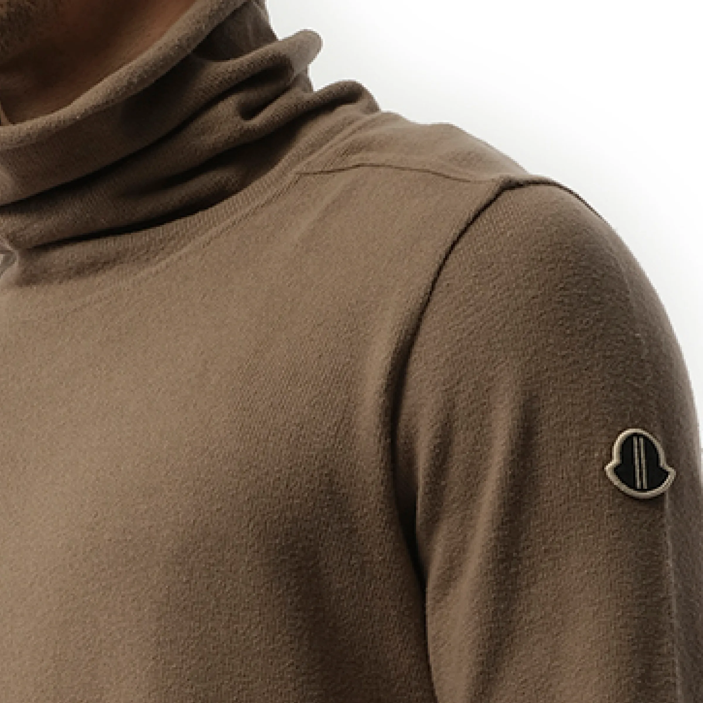 Rick Owens x Moncler Surf T-Shirt in Dust sold by MARAIS product image thumbnail 3