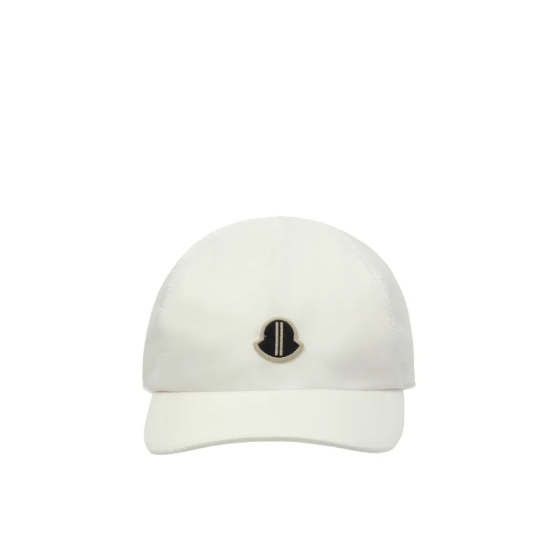 Rick Owens x Moncler Baseball Hat in Milk sold by MARAIS