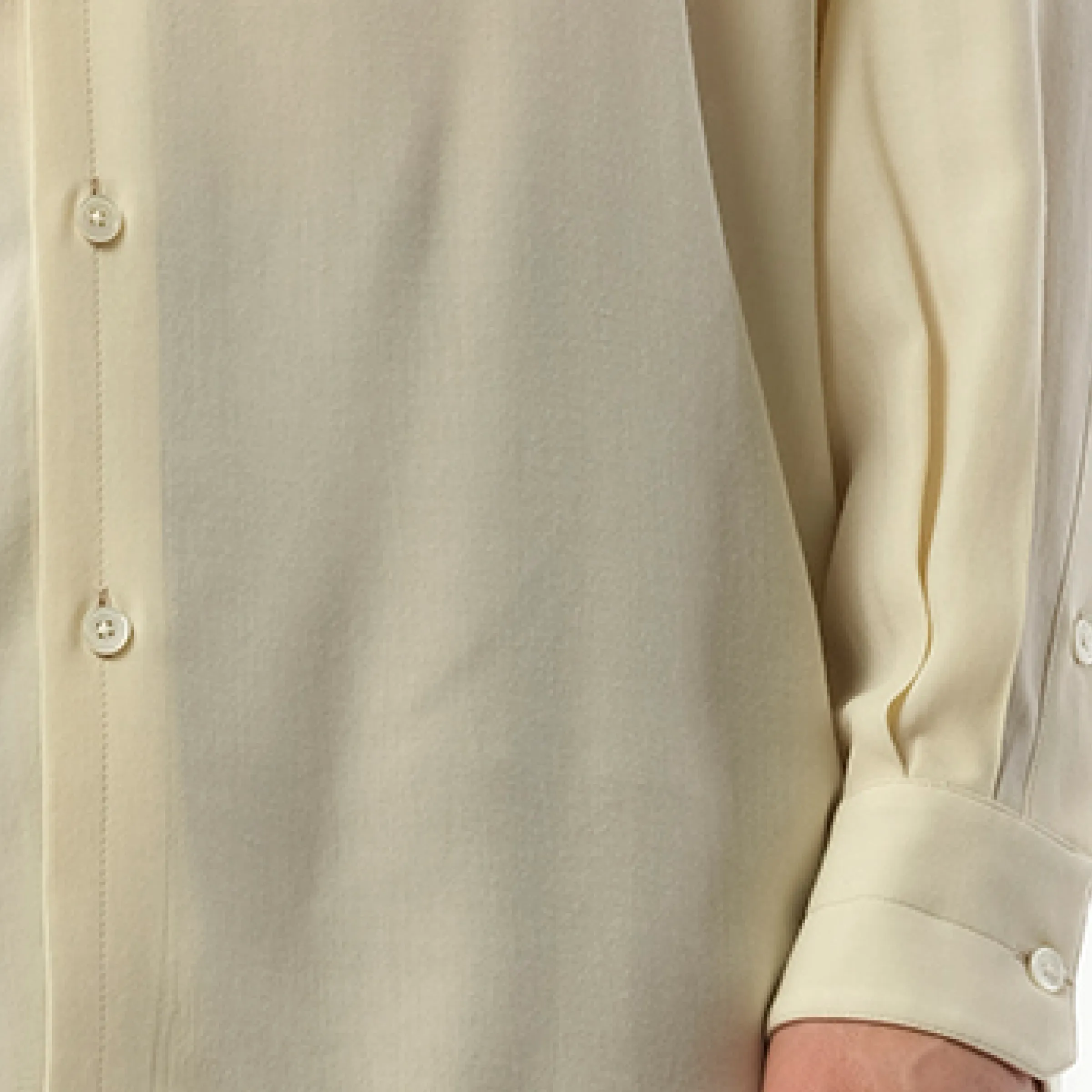 Relaxed Shirt in Cream sold by MARAIS product image thumbnail 3