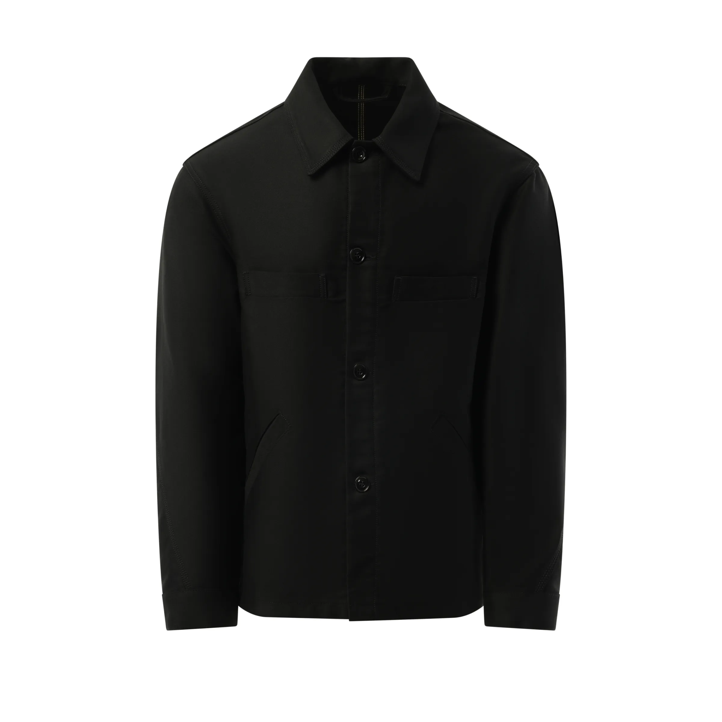 Twisted Sleeve Workwear Jacket in Black sold by MARAIS product image thumbnail 2