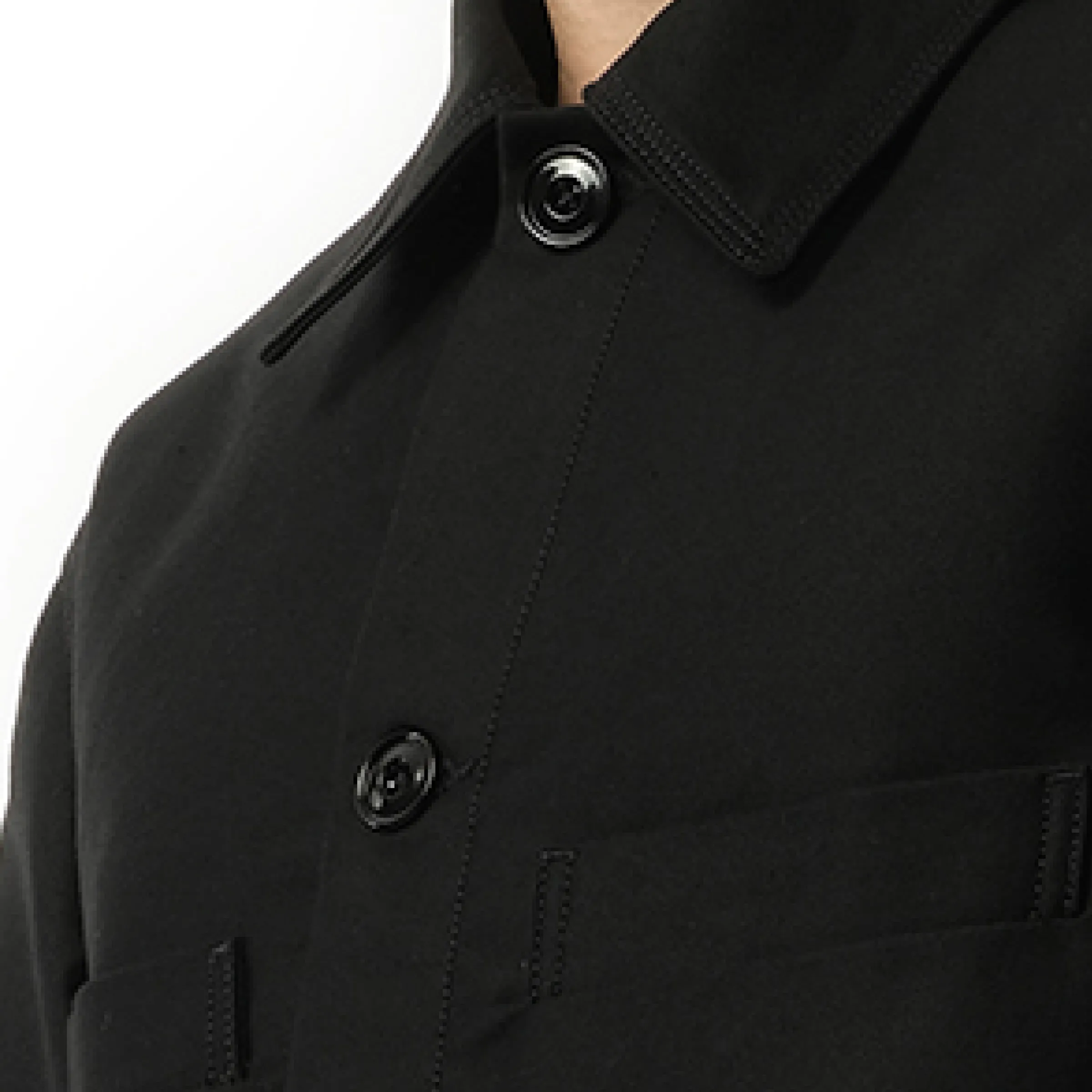 Twisted Sleeve Workwear Jacket in Black sold by MARAIS product image thumbnail 3
