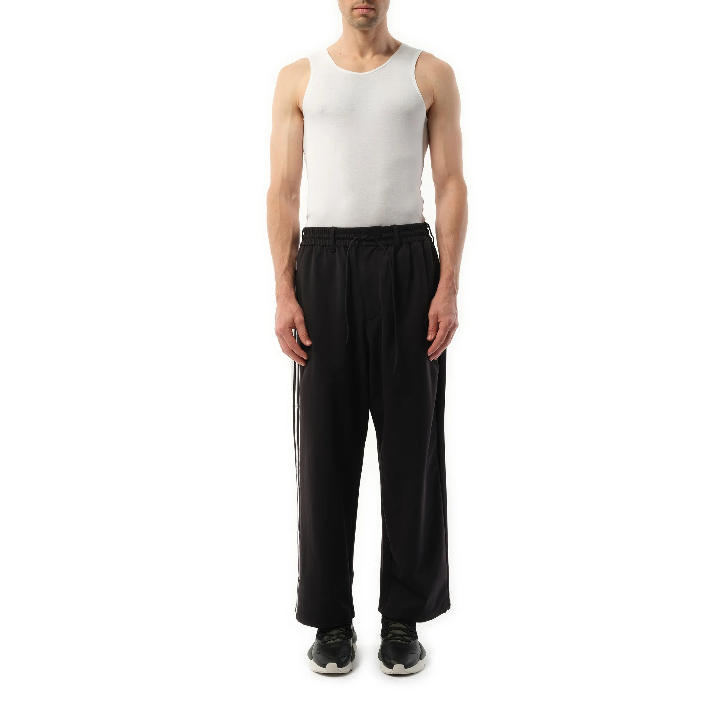 3 Stripe Wide Pants in Black sold by MARAIS product image thumbnail 4