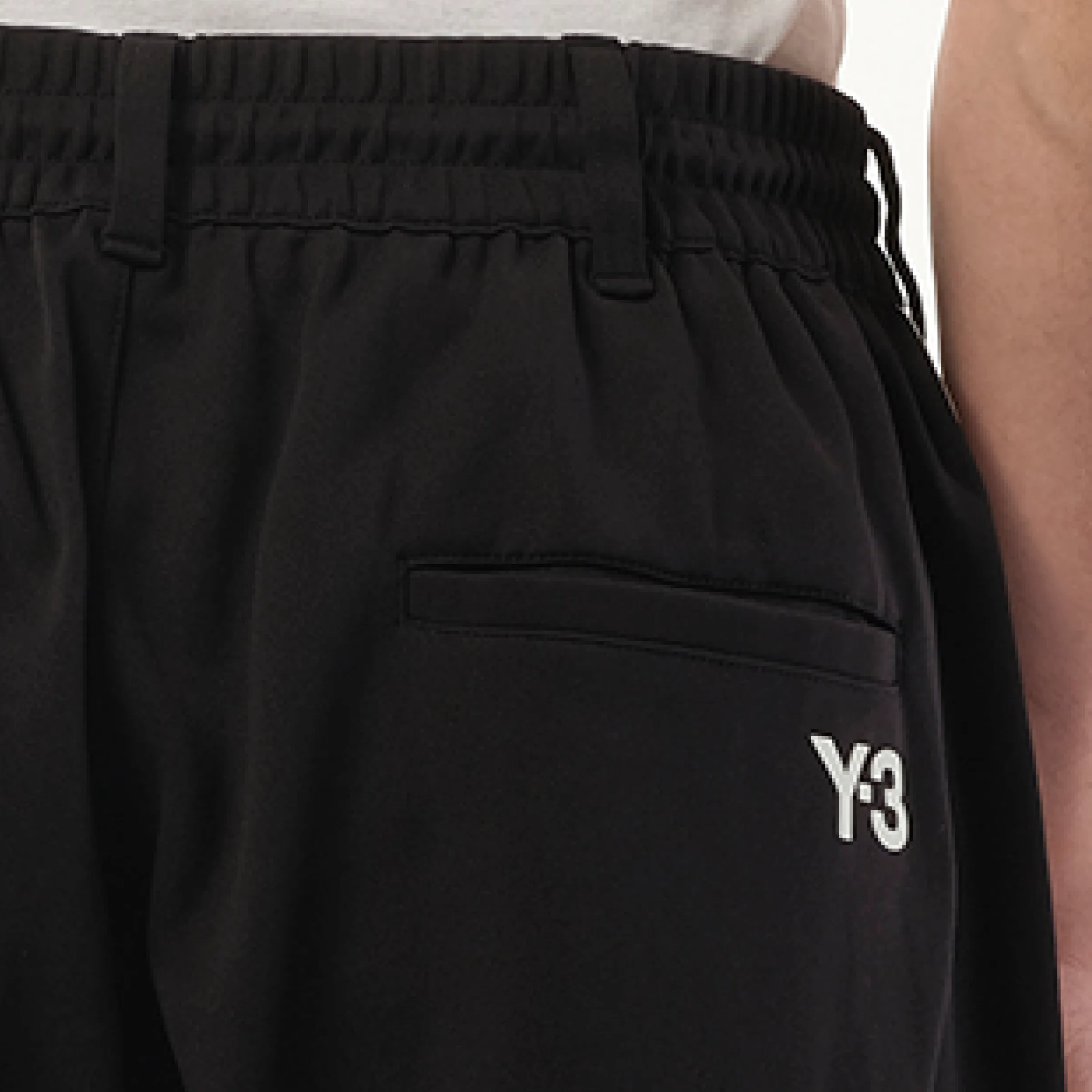 3 Stripe Wide Pants in Black sold by MARAIS product image thumbnail 3