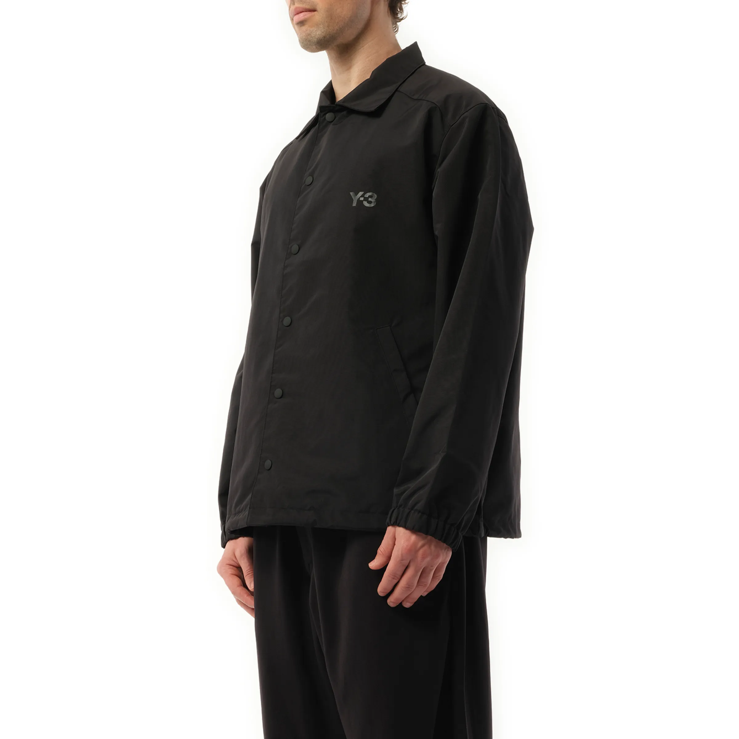 Nylon Coach Jacket in Black sold by MARAIS product image thumbnail 5
