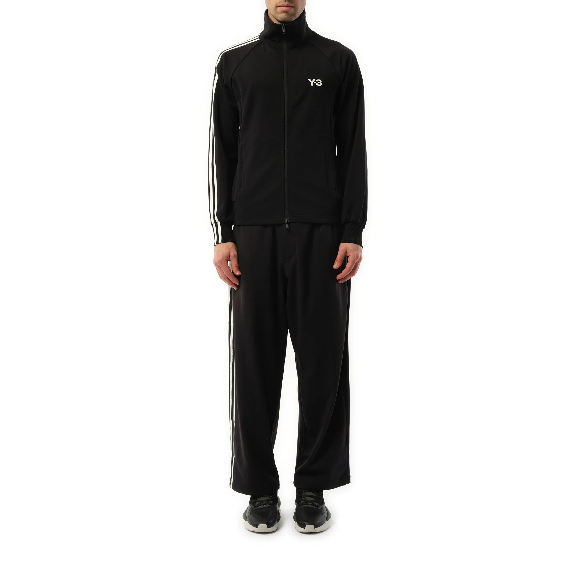 3 Stripe Track Top in Black sold by MARAIS product image thumbnail 4