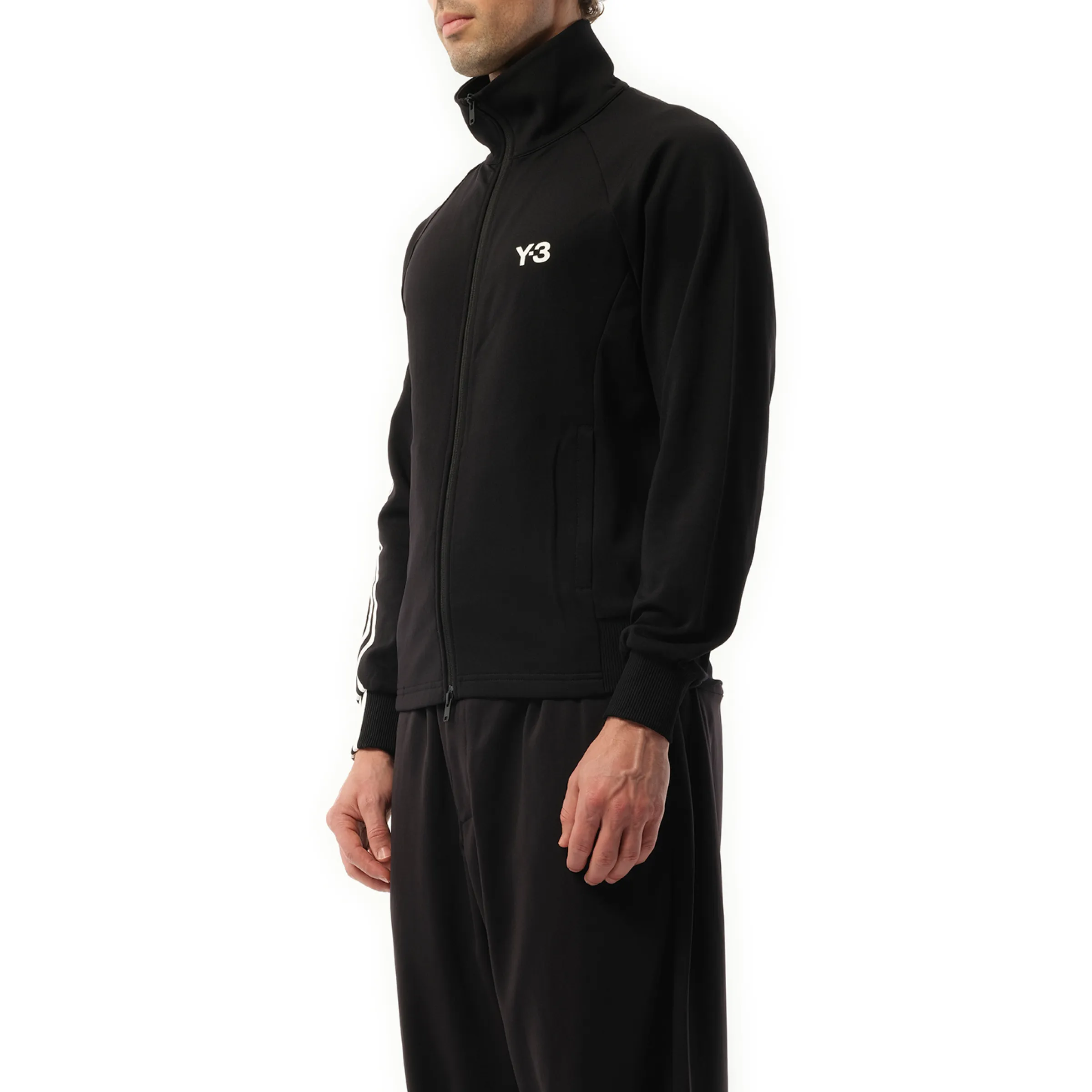 3 Stripe Track Top in Black sold by MARAIS product image thumbnail 5